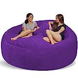 Chill Sack Bean Bag Chair: Giant 8' Memory Foam Furniture Bean Bag - Big Sofa with Soft Micro Fiber  | Amazon (US)