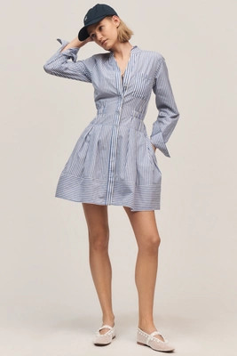 Maeve Waisted Shirt Dress | Anthropologie (US)