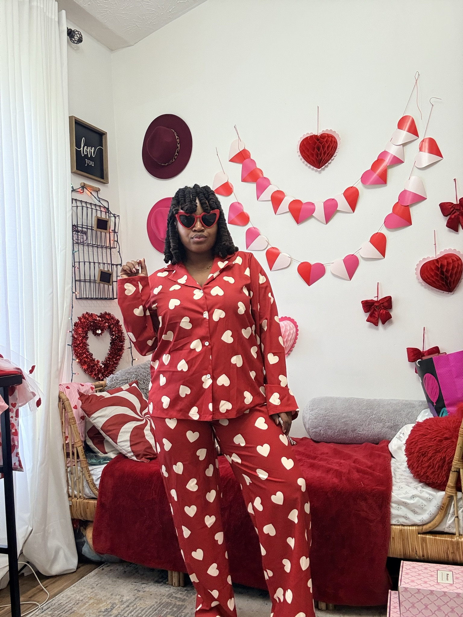 Nothing says Valentine’s Day like a cute pajama moment. Perfect for movie nights, slow mornings, and all the cozy vibes in between.
#ValentinesPJs #SleepwearStyle #CozyGirlie #LTKShopping #ValentinesSeason #ShoppingWithPriiincesss #HomeStyle

#LTKSeasonal #LTKValentine #LTKootd