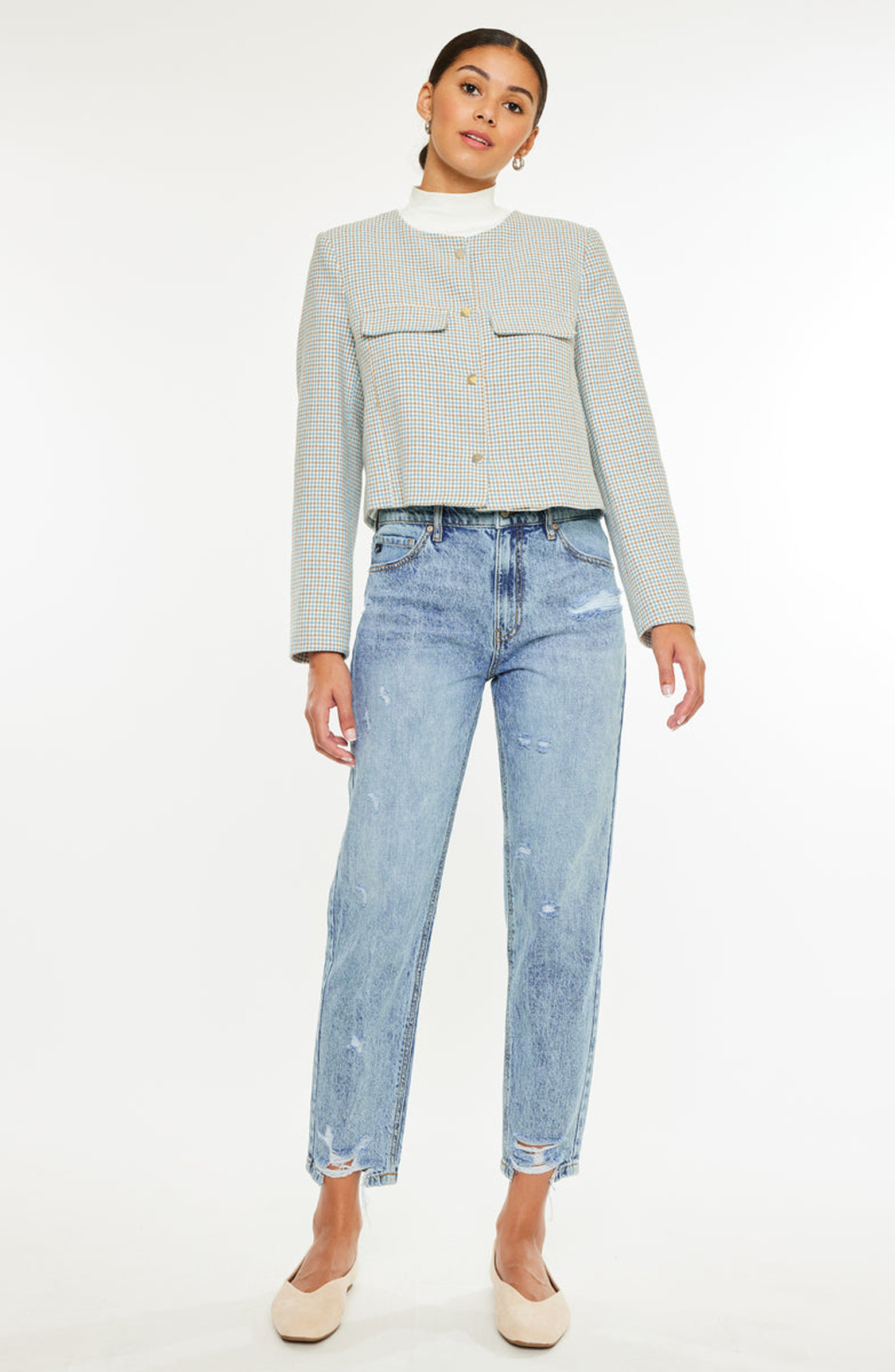 KanCan Harvey Ultra High Rise Mom Jeans | Nordstrom | Nordstrom