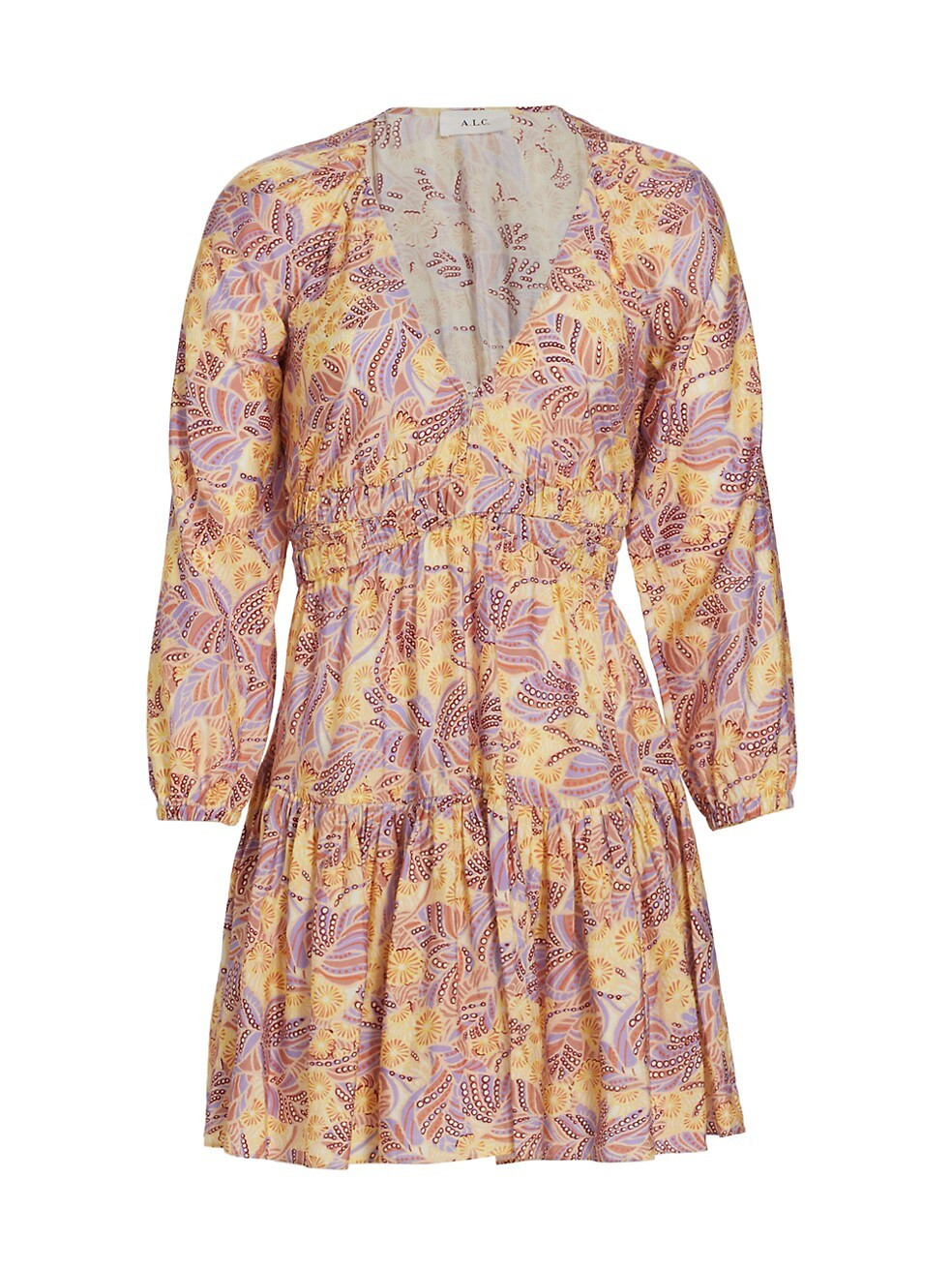 Isla Floral Minidress | Saks Fifth Avenue