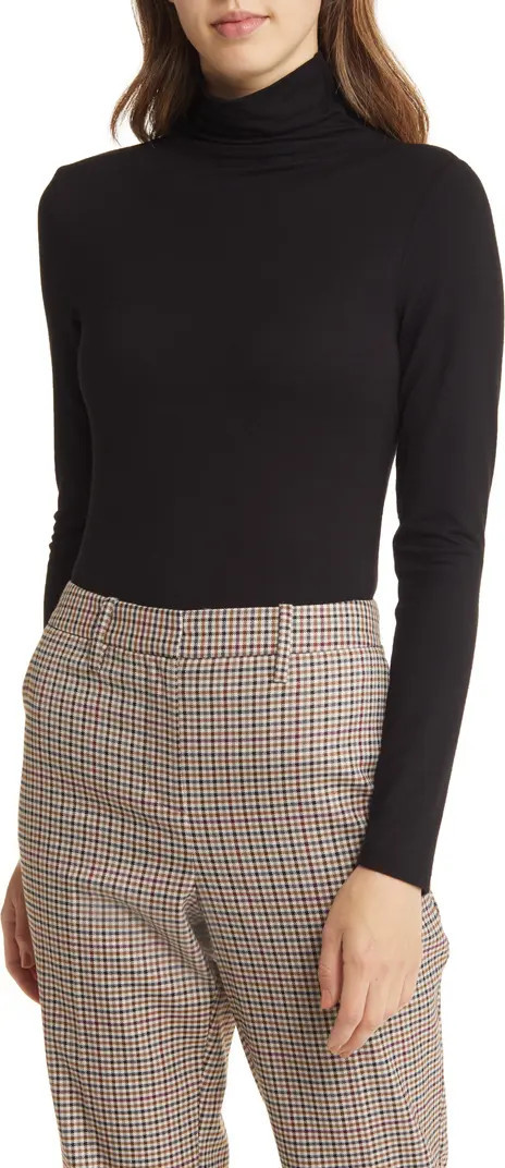 Funnel Neck Long Sleeve Top | Nordstrom