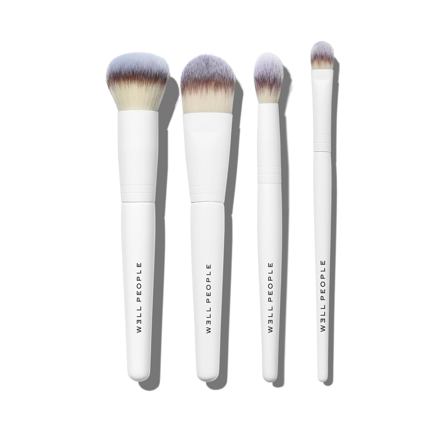 Well People Bio Complexion Brush Set, 4-Piece Face Brush Set For All Complexion Products, For Liq... | Amazon (US)