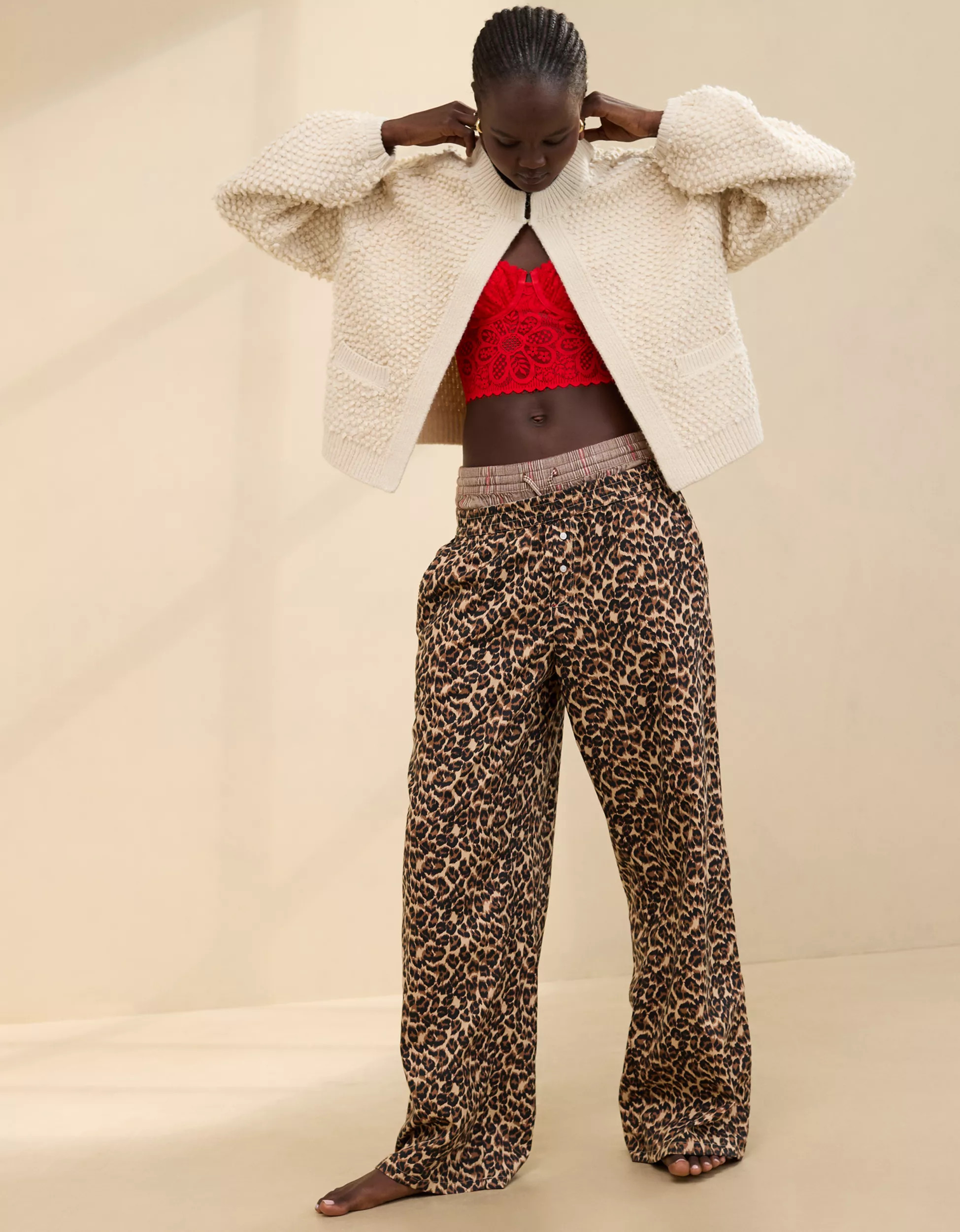 Aerie Off-Duty Flannel Trouser PJ | Aerie