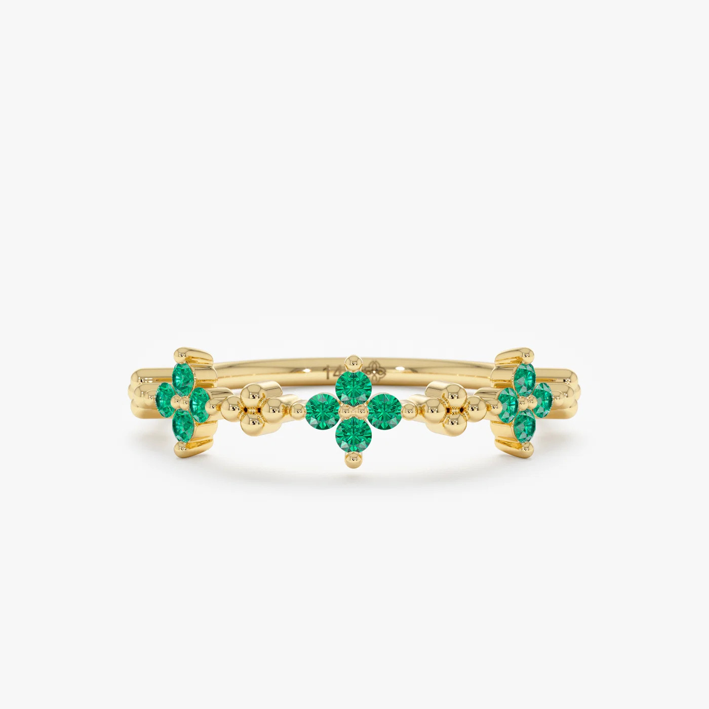 Colombia made me fall even harder for emeralds. I couldn’t find the delicate clover-style band I had in mind while shopping, but this emerald-and-gold look is still living in my head. I’m saving the exact inspiration here, with two tagged alternatives: one for the floral silhouette and one for natural emerald set in yellow gold. 

 #ColombiaShopping #EmeraldJewelry #FineJewelry #TravelInspiredStyle #AleyTravels #LTKTravel