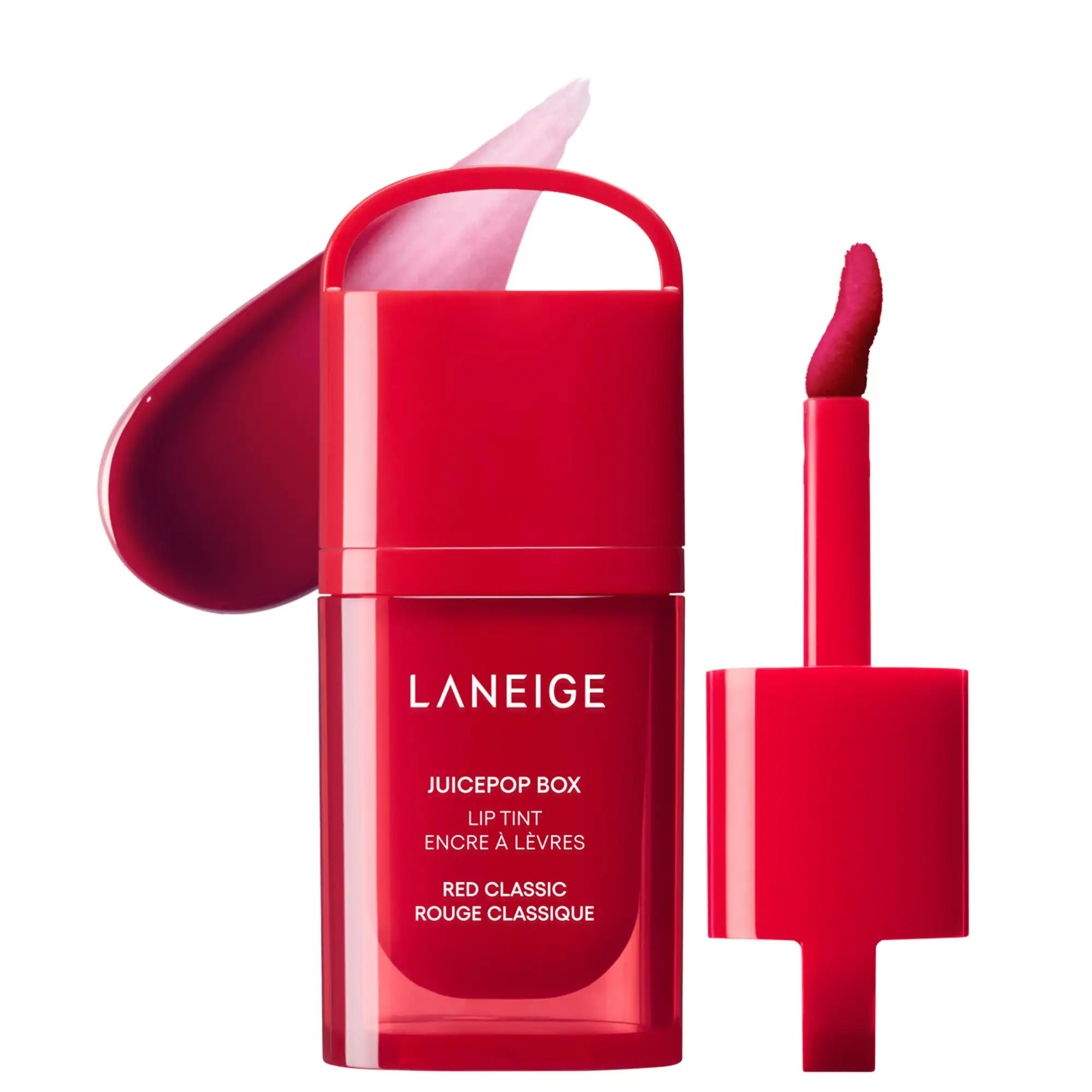 LANEIGE JuicePop Box Hydrating & Lightweight Oil Lip Tint Red Classic 0.15 oz/4.5 g | Sephora (US)