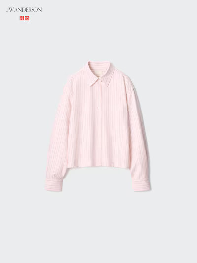 Oxford Boxy Shirt (Stripe) | UNIQLO (UK)