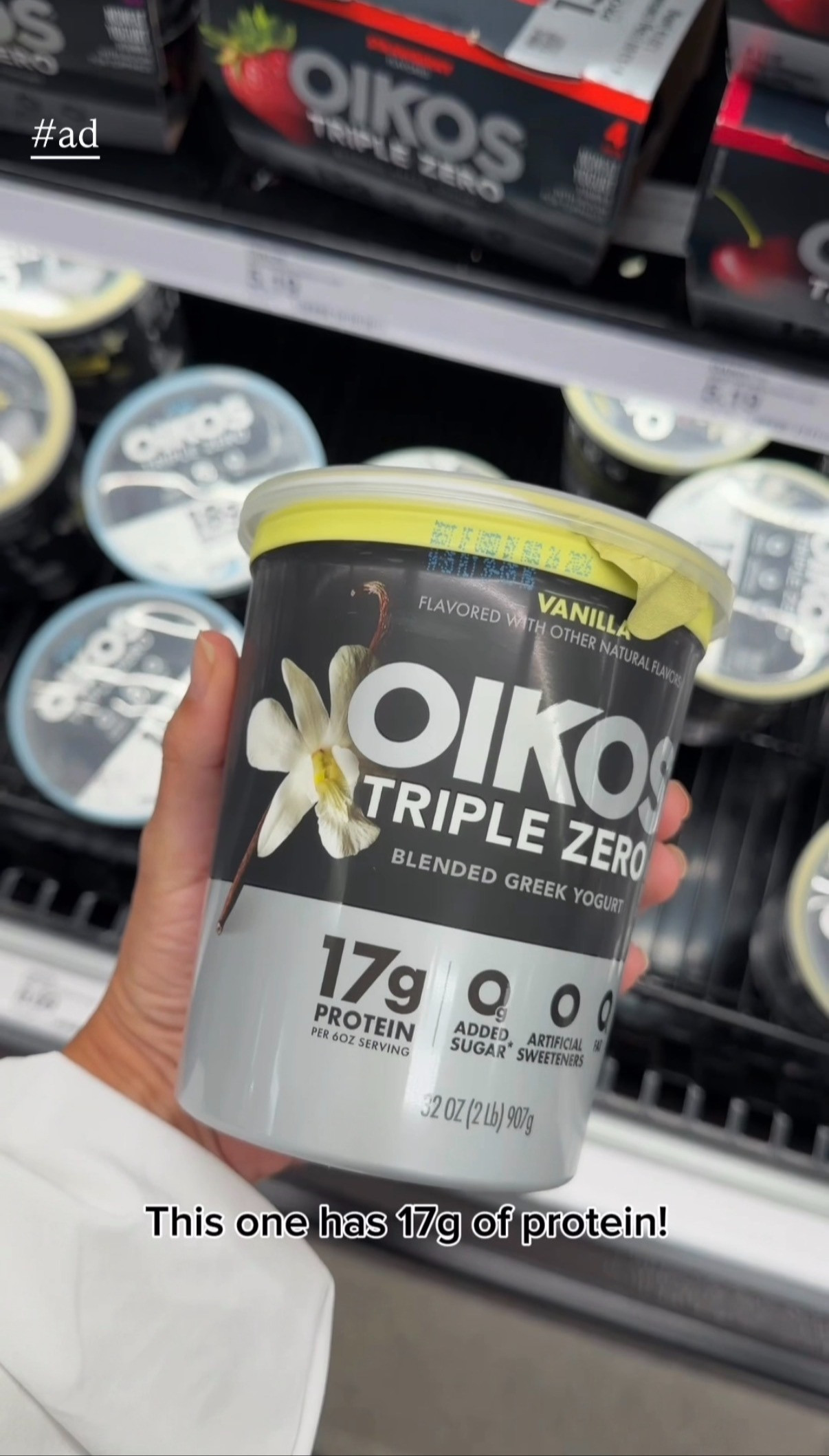 #ad Snack time has been feeling a little repetitive lately, so I've been on a parfait kick. 🙌 I stopped by @target to grab a few favorites and love that I can mix and match depending on what I'm in the mood for.
My lineup:
✨ @oikos Triple Zero Vanilla with 17g of protein per 6 oz serving
✨ @lightandfit with only 90 calories per 6 oz serving
✨ @toogoodandco with just 2g sugar per 6 oz serving
I love adding granola, fresh fruit, and a few fun toppings to make a parfait that fits the day. They're also perfect for smoothies, overnight oats, or an easy meal-prepped breakfast.
If you're heading to Target, these are definitely worth adding to your cart! 💛
@target @oikos @lightandfit @toogoodandco
#targetpartner #targetfinds @shop.ltk #liketkit
 

 #LTKdayinmylife #LTKfitnessgoals #LTKmomlife