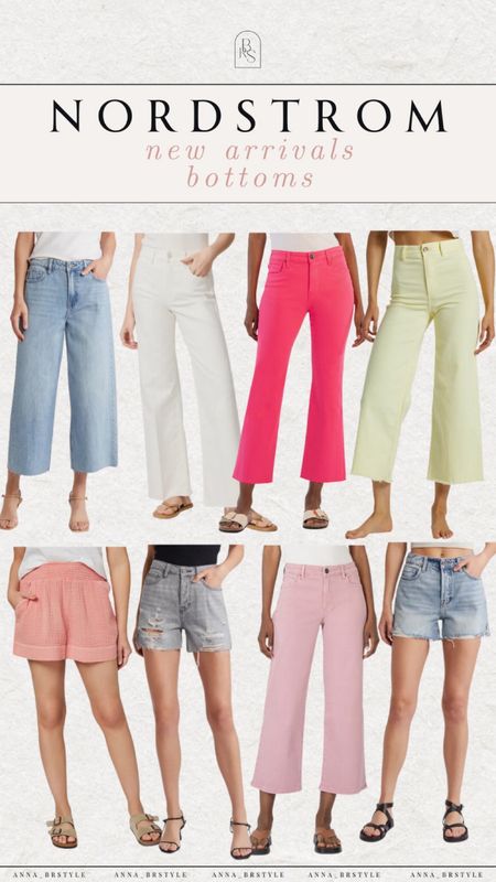 Nordstrom new arrivals, jeans, cropped jeans, wide leg pants, drnim shorts, summer shorts 

#LTKFindsUnder100 #LTKFindsUnder50