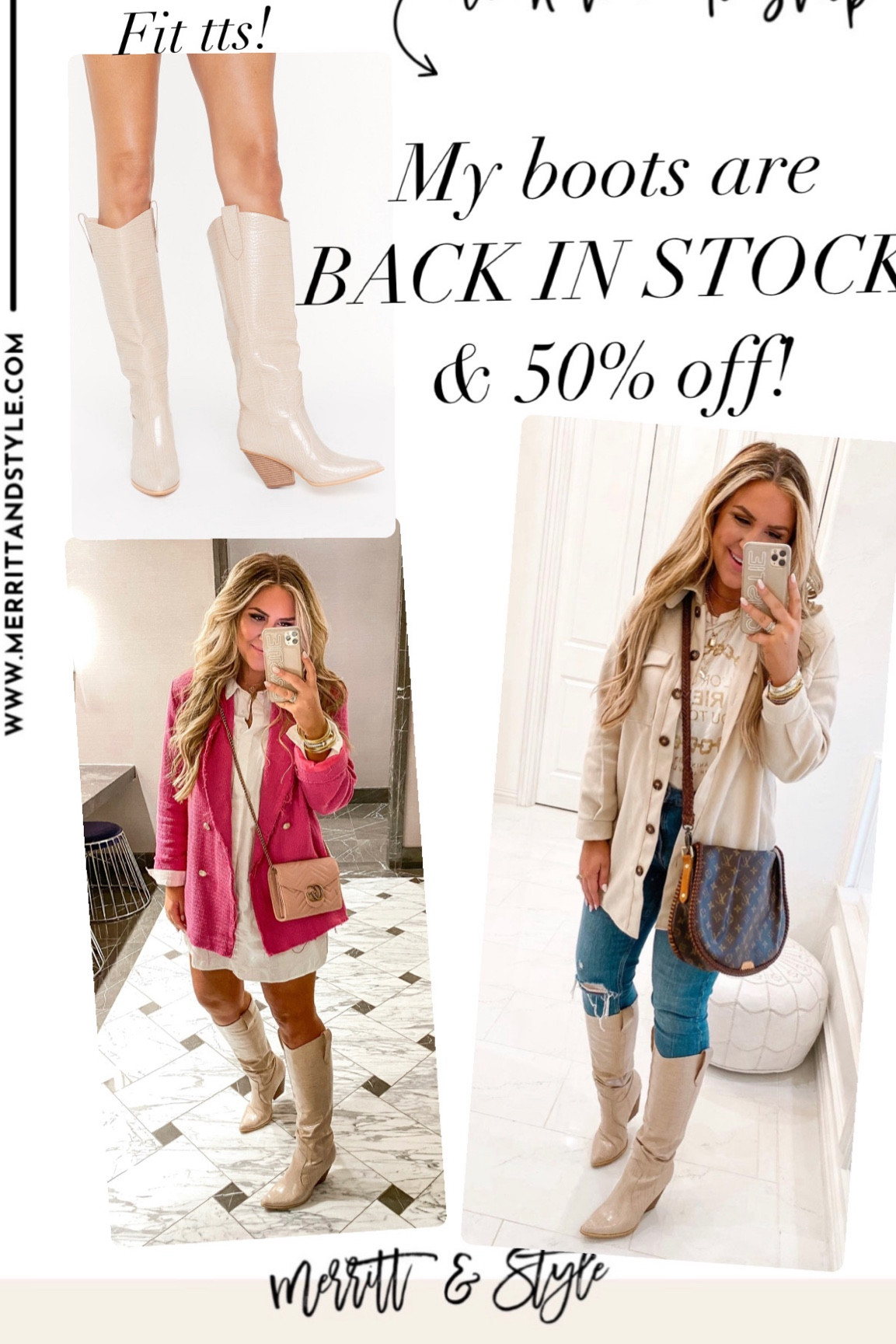 Boots on sale! Fit TTS! Currently 50% off  

#LTKunder50 #LTKsalealert #LTKshoecrush