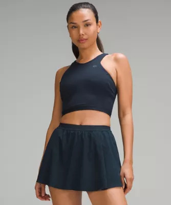 Débardeur court de tennis à ourlet fin | lululemon FR