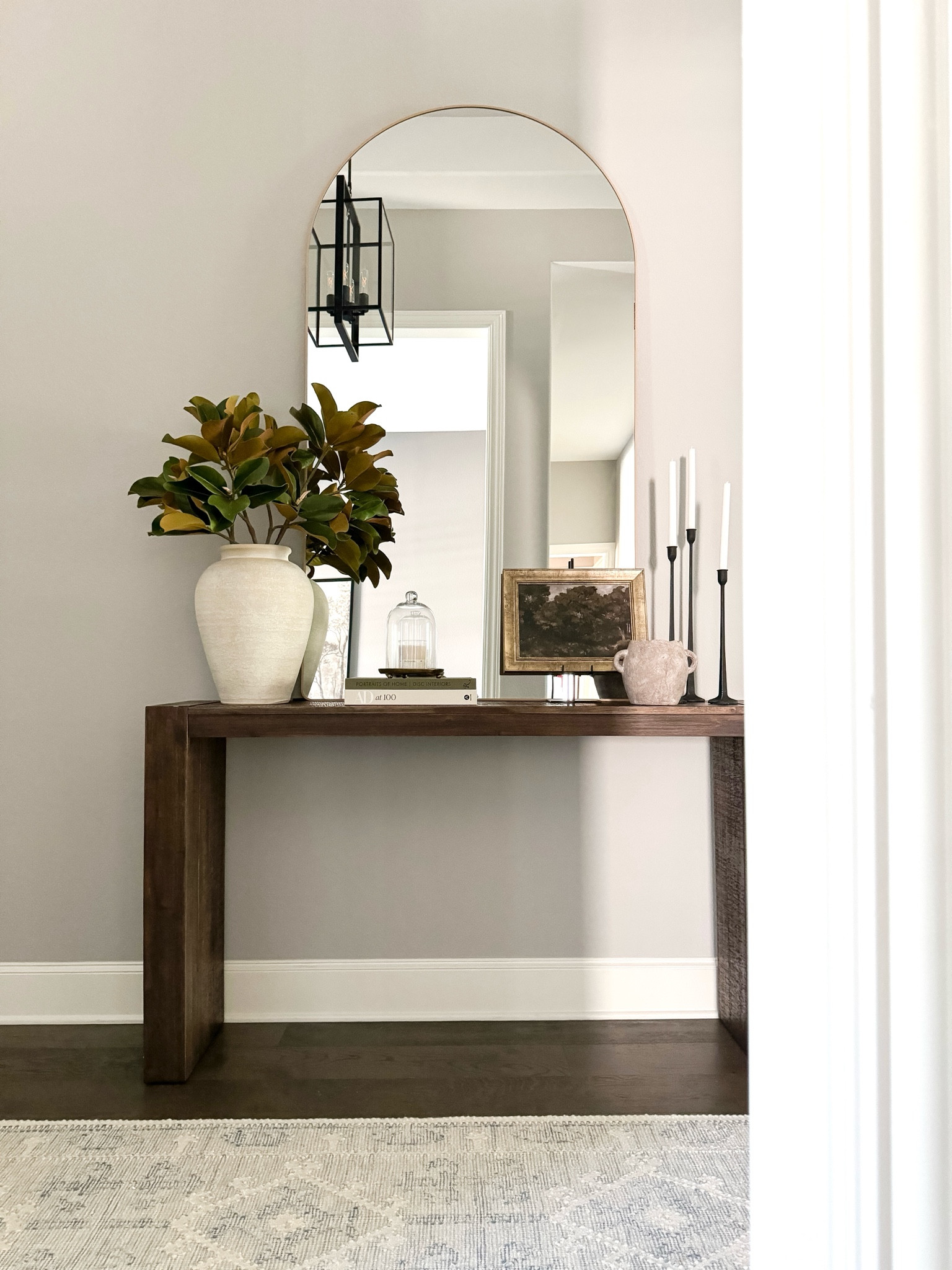 Console table with oversized arched mirror, Amazon mirror, extra large mirror over console table, console table decor, console table styling, studio McGee 

#LTKHome #LTKSaleAlert #LTKSummerSales