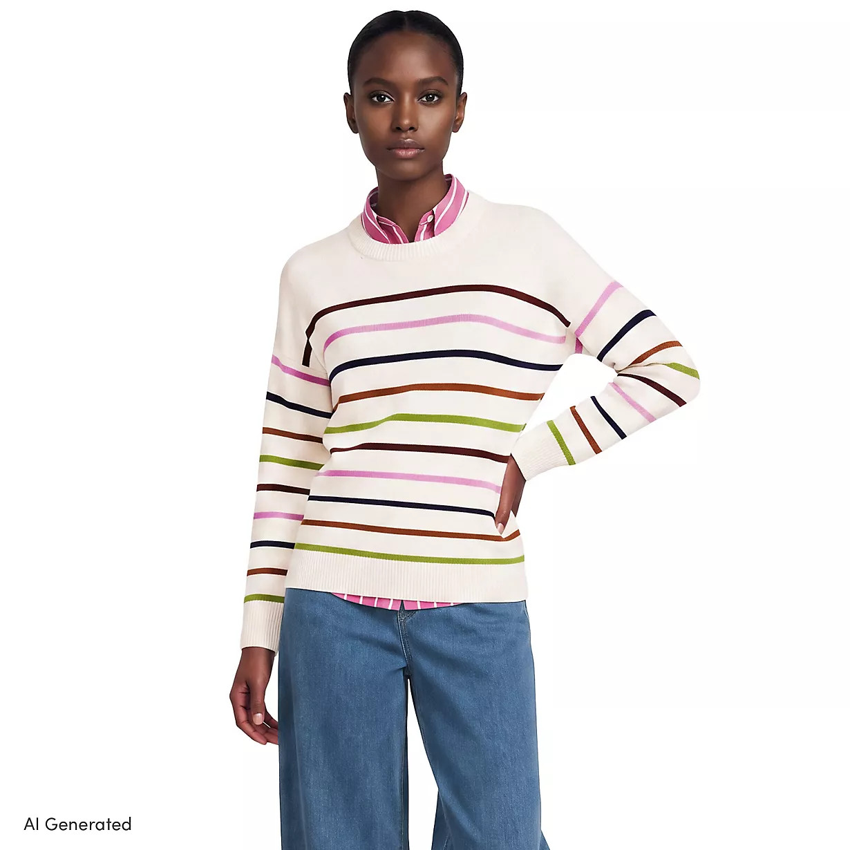 Women's Drifter Crew Neck Sweater | Lands' End (US)