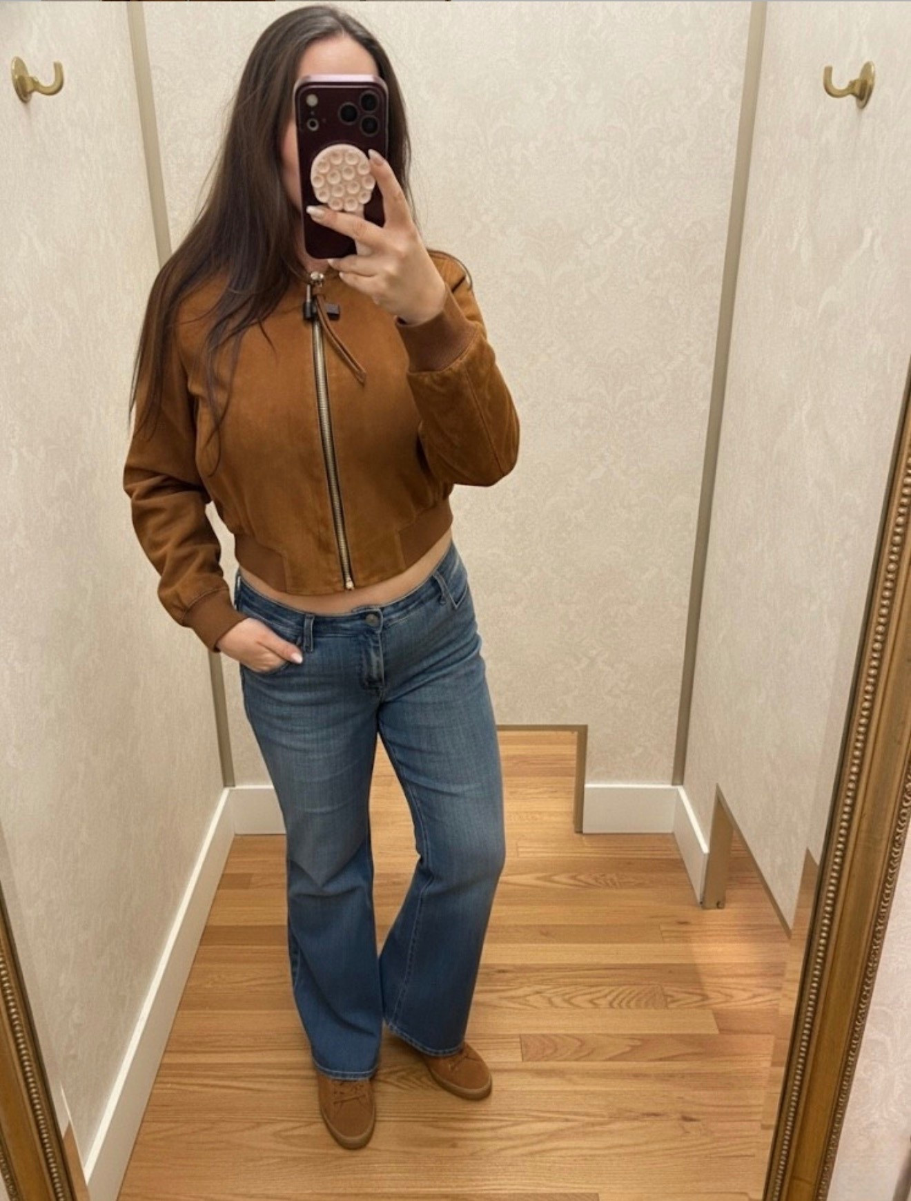 You know what comes after the cold of the winter?! Spring! And you know what is never out of style in spring? That’s right the classic suede jackets! This beauty form AllSaints is on major sale!

#LTKSaleAlert #LTKSeasonal