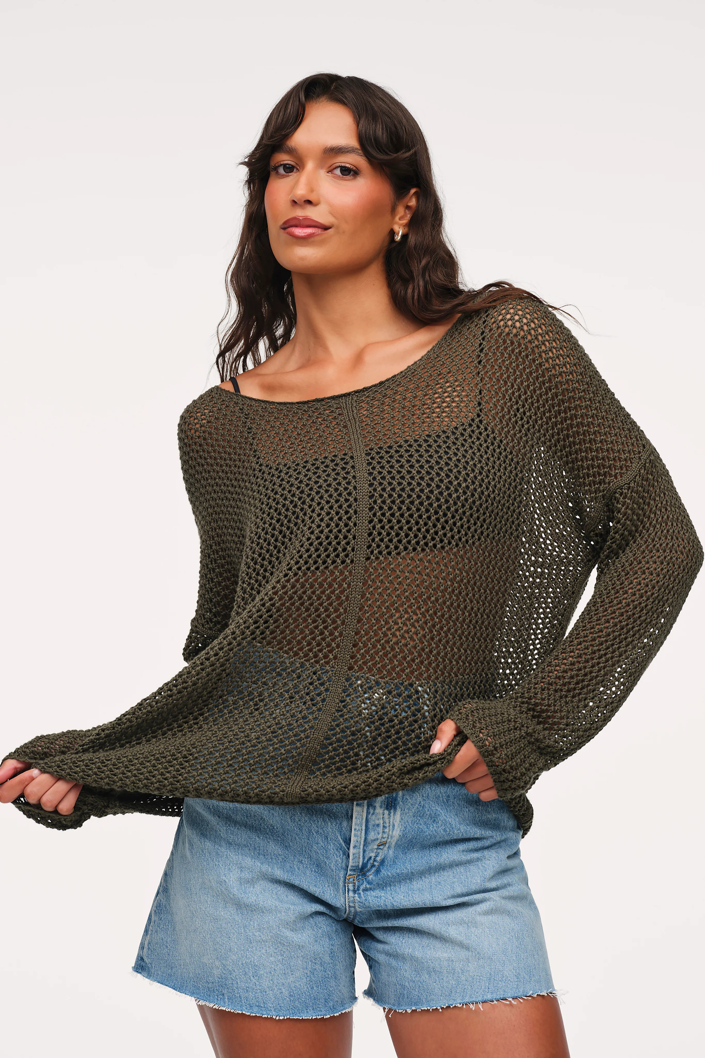 Open Knit Sweater | nuuds