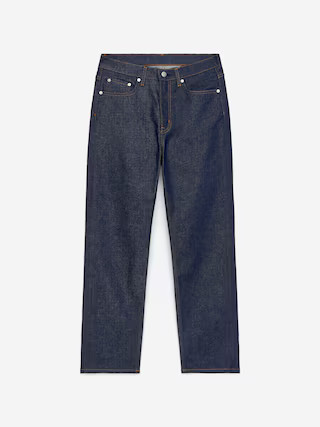 JADE CROPPED Slim Jeans – Dark Blue – Women – ARKET GB | Arket UK