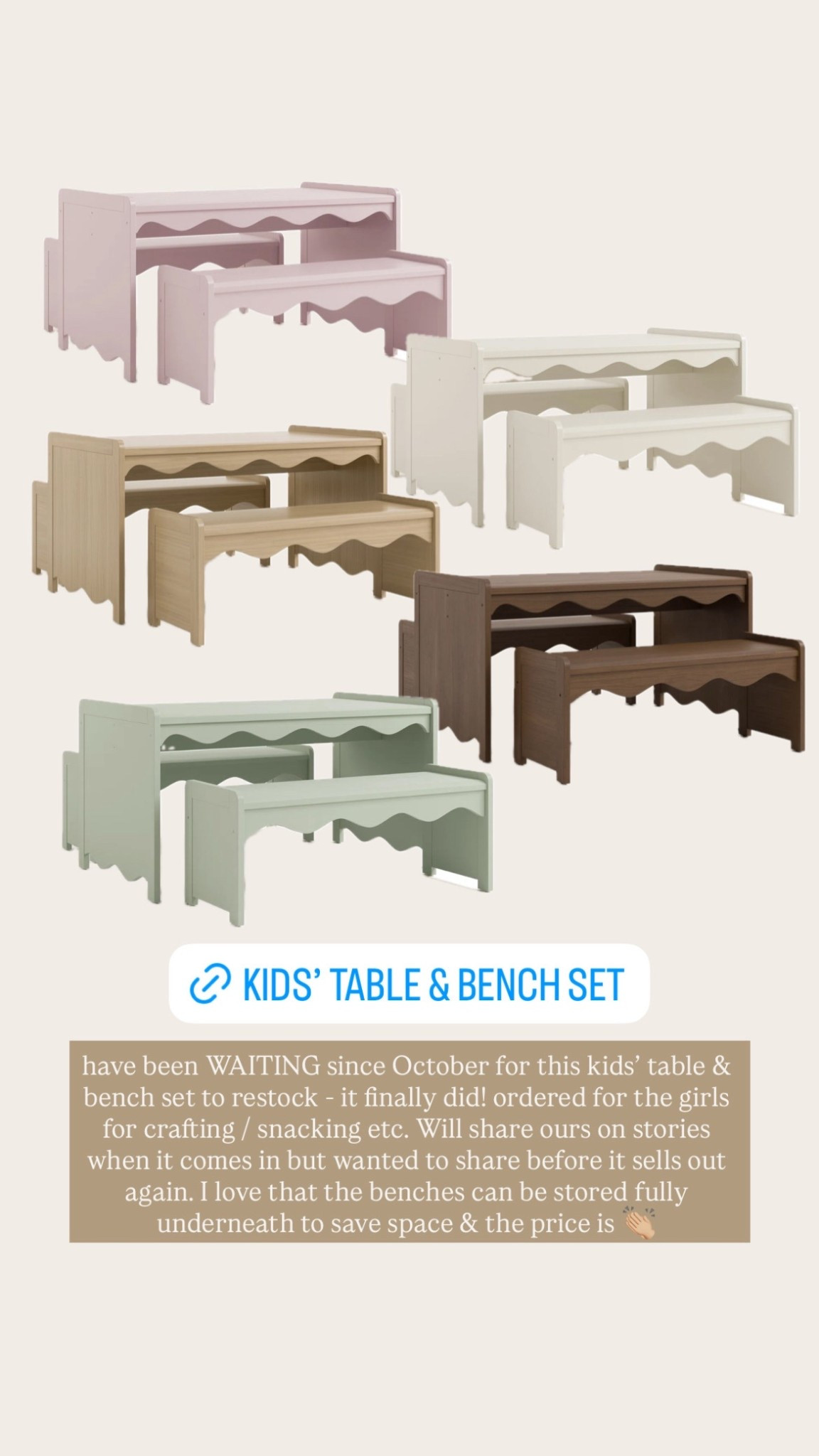 kids table and bench set - kids table and chairs - toddler table and chairs - toddler table set - toddler craft table - kids craft table

#LTKHome #LTKKids