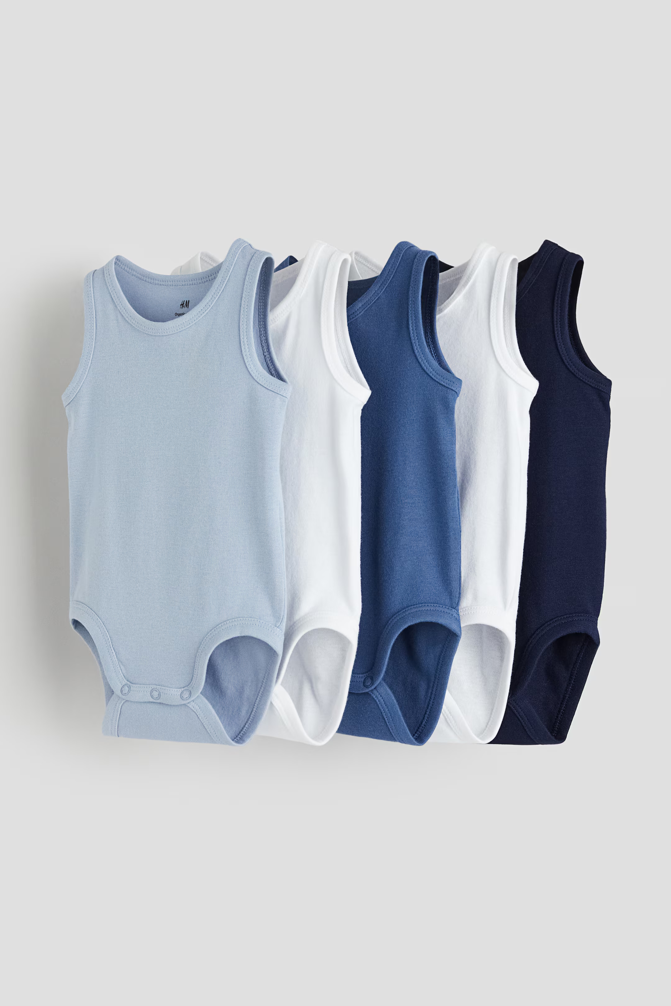 5-pack Cotton Bodysuits | H&M (US + CA)