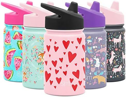Simple Modern Kids Summit Sippy Cup Thermos 10oz - Stainless Steel Toddler Water Bottle Vacuum In... | Amazon (US)
