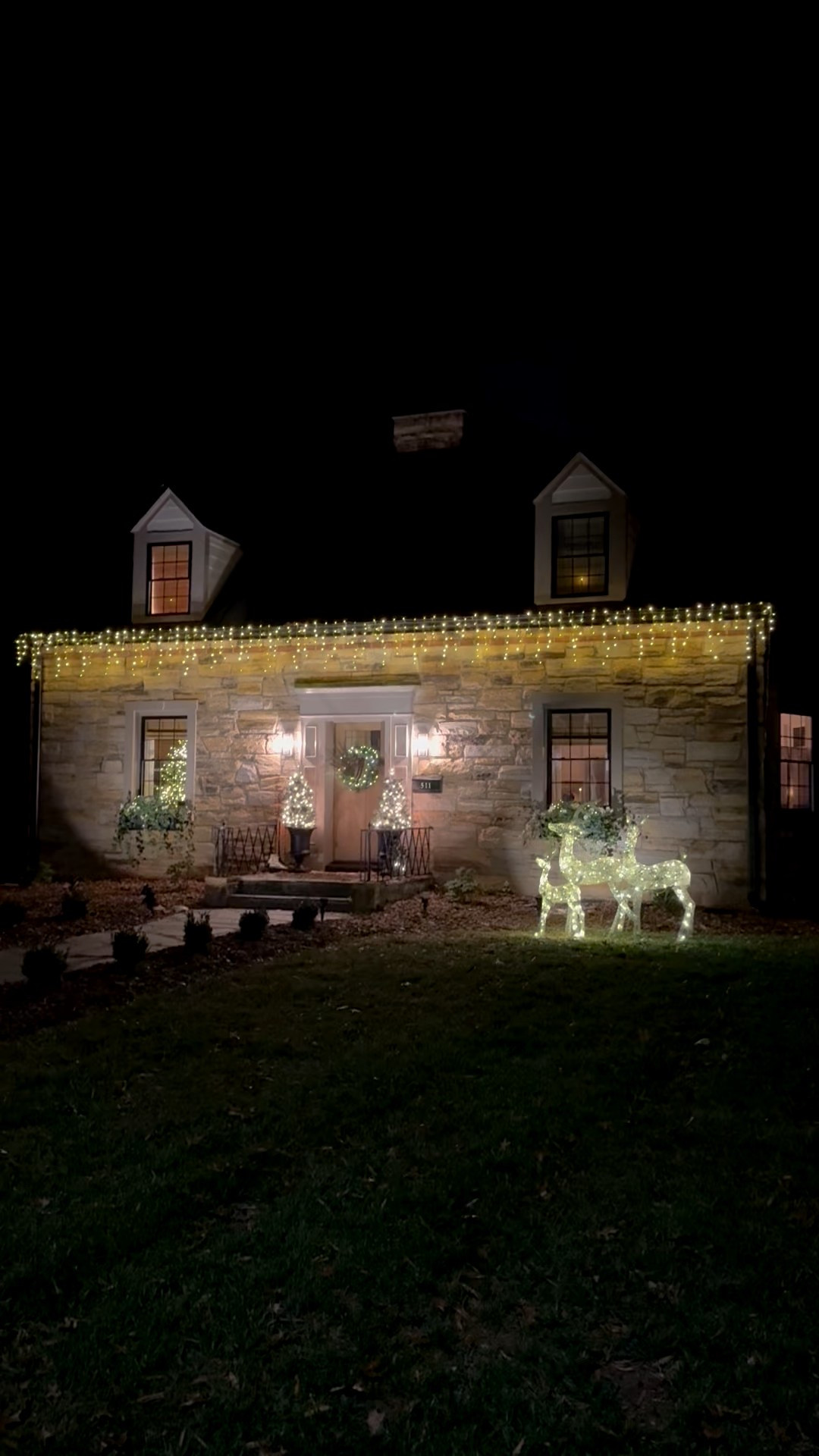 Some of the lights are out on my reindeer but I supposed seeing how this is our fifth front lawn they’ve been on after quite a few moves that’s too be expected 😂

#LTKHoliday #LTKSeasonal #LTKHome