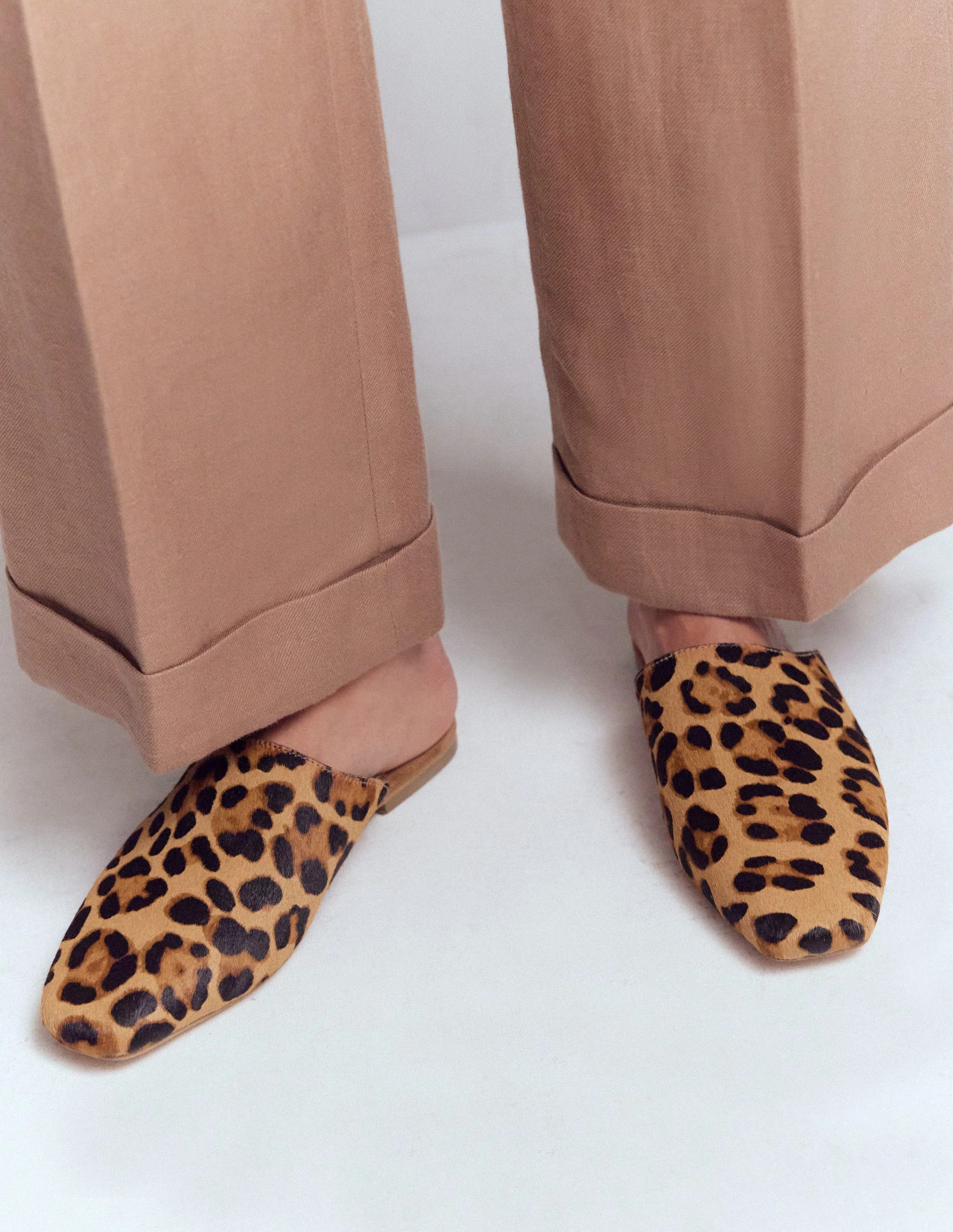 Mule Slipper Loafer-Classic Leopard | Boden (US)