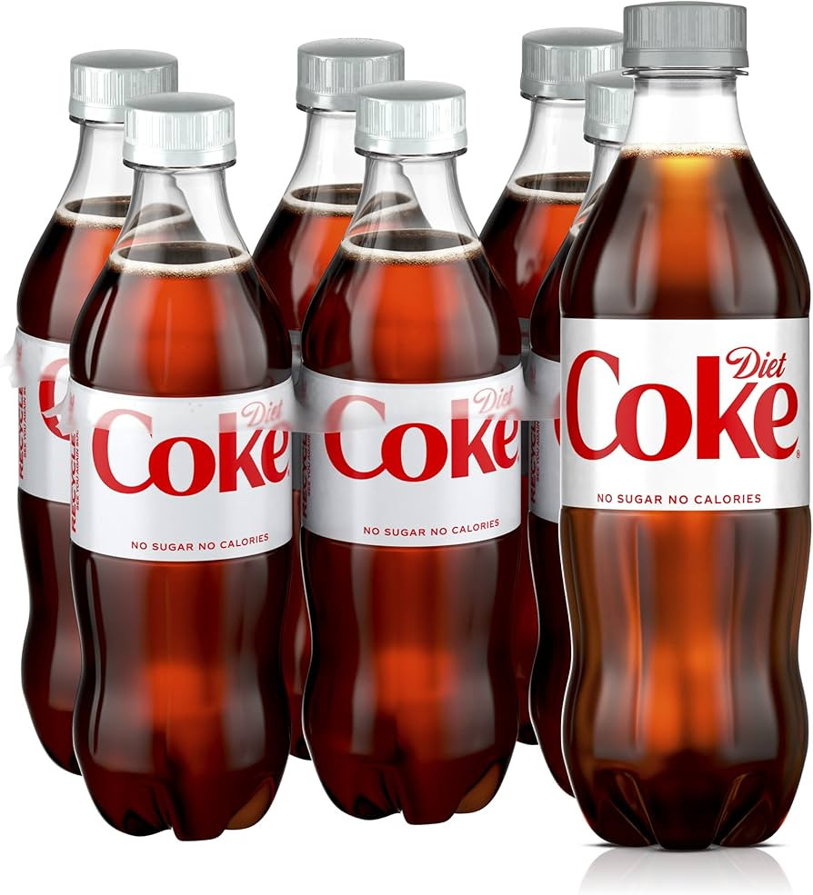 Coke Diet Soda, 16.9 Ounce (6 Bottles) | Amazon (US)