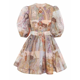 Kaleidoscope Puff Sleeve Mini | ZIMMERMANN (APAC)