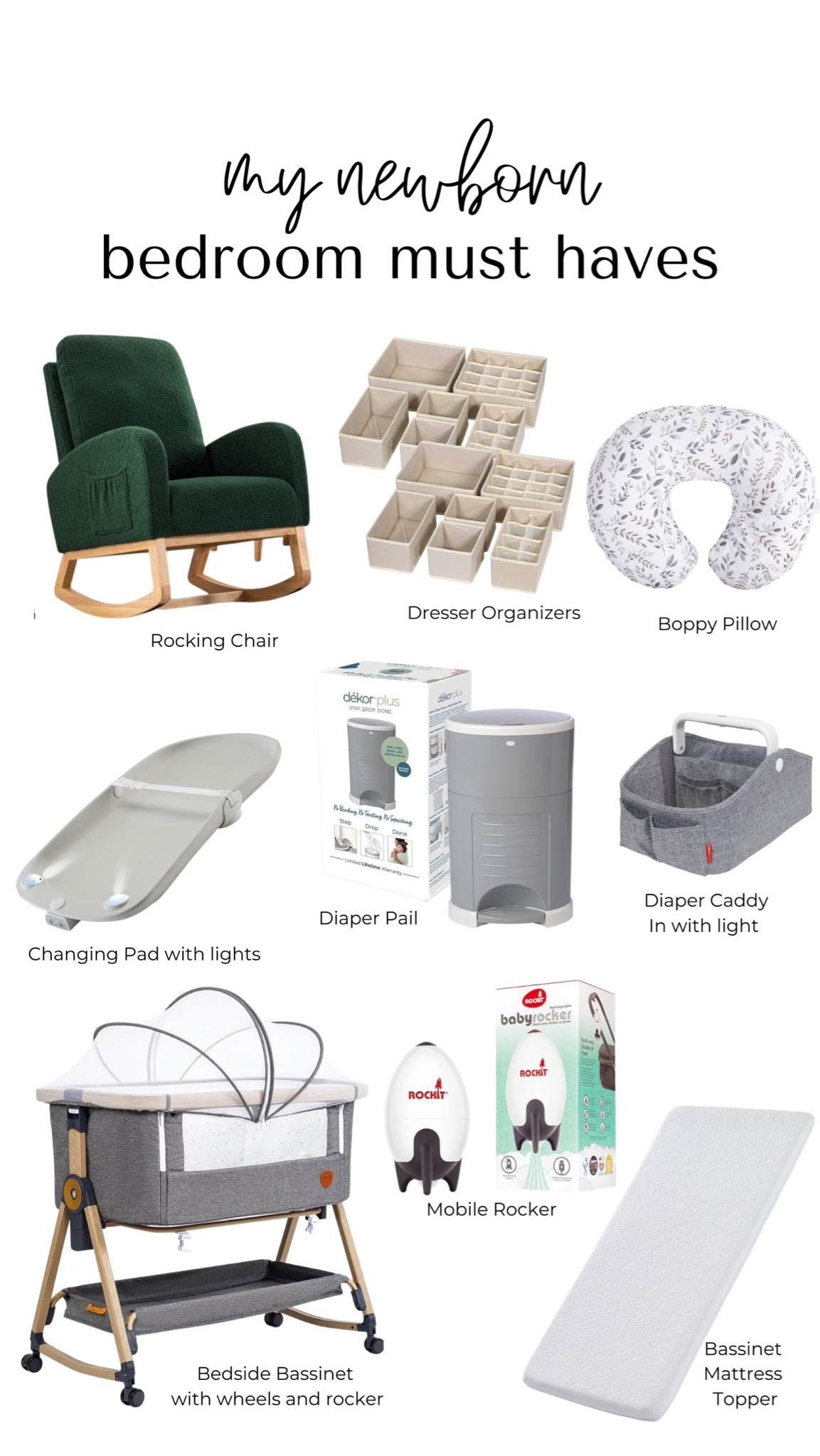 Newborn bedroom must haves, newborn essentials

#LTKbump #LTKfamily #LTKbaby