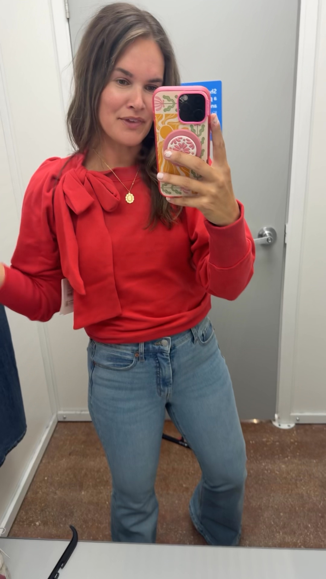 How cute is this top?! I love the red, but it also comes in many colors!

#LTKxWalmart #LTKSeasonal #LTKootd