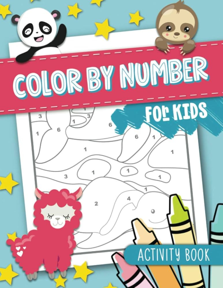 Color by Number for Kids: Activity Book | Amazon (US)
