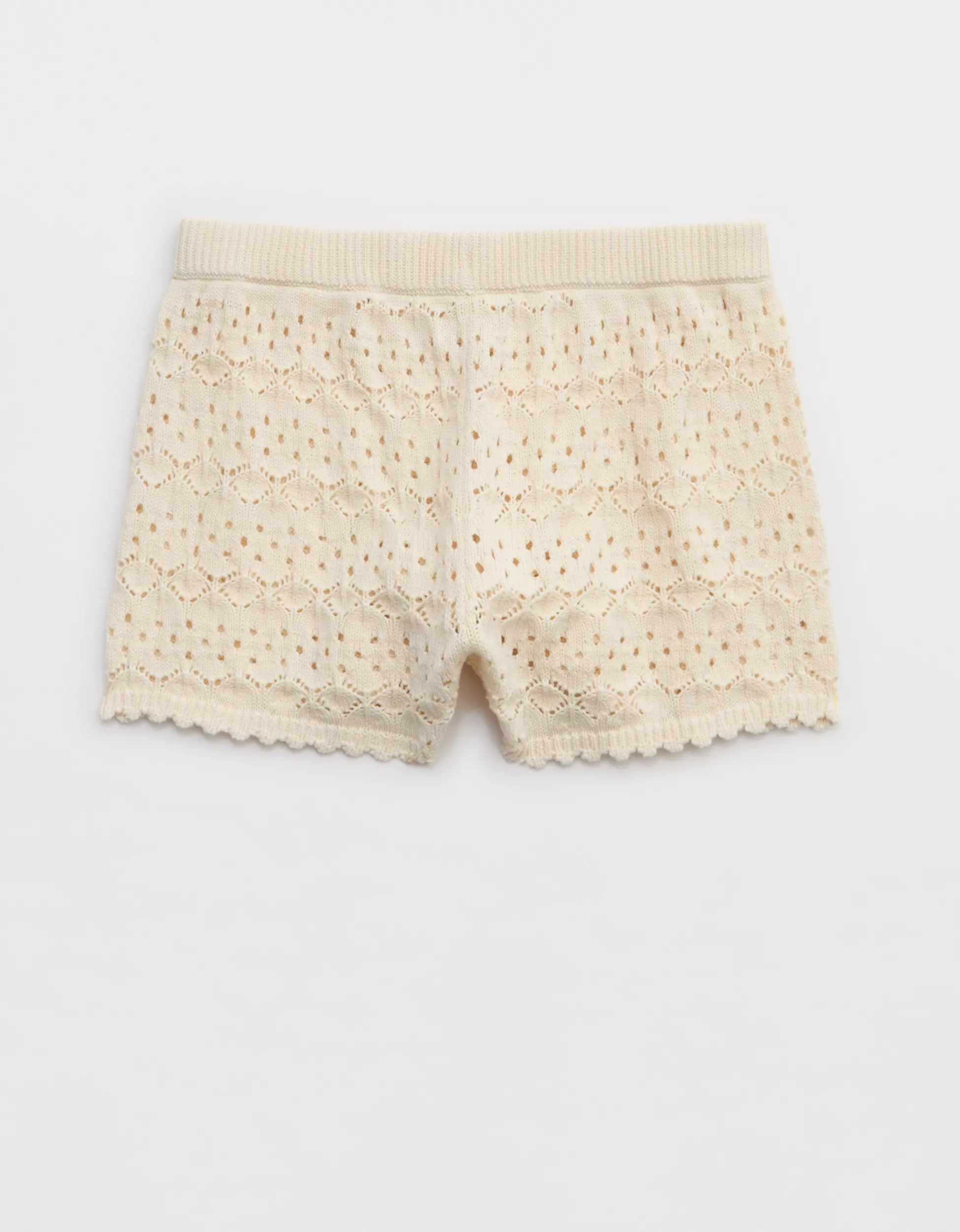 Aerie Open-Knit Hot Short | Aerie