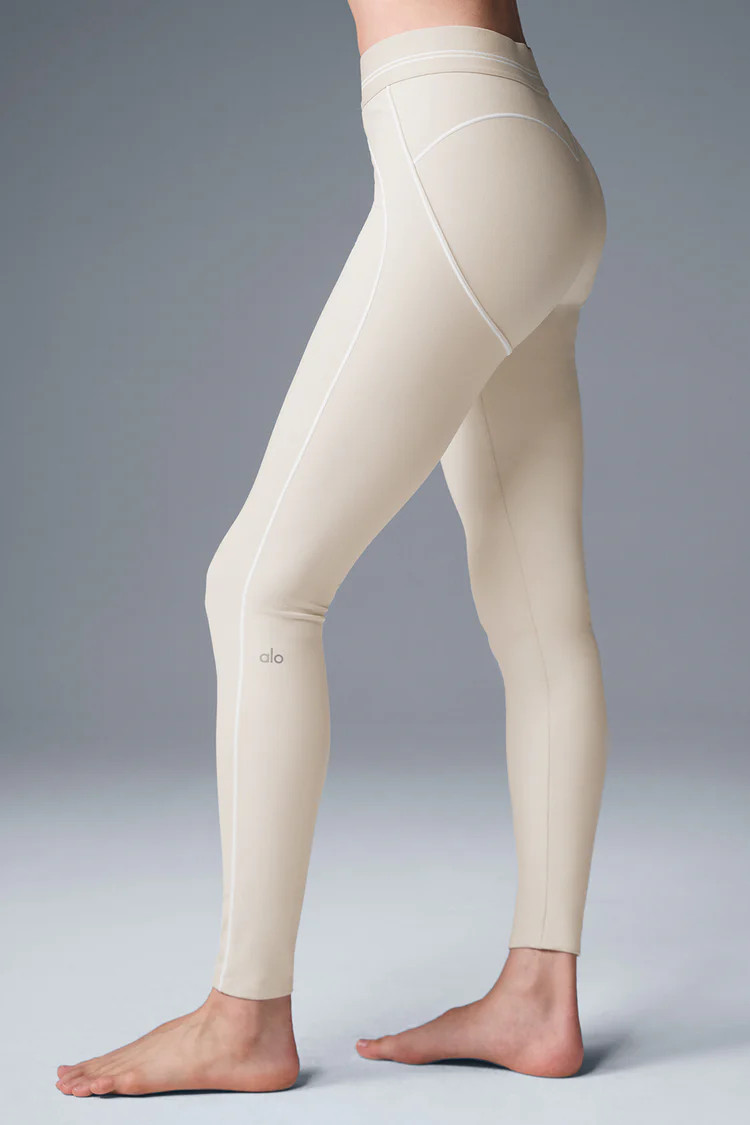 Airbrush High-Waist Heart Throb Legging | Alo Yoga (US)