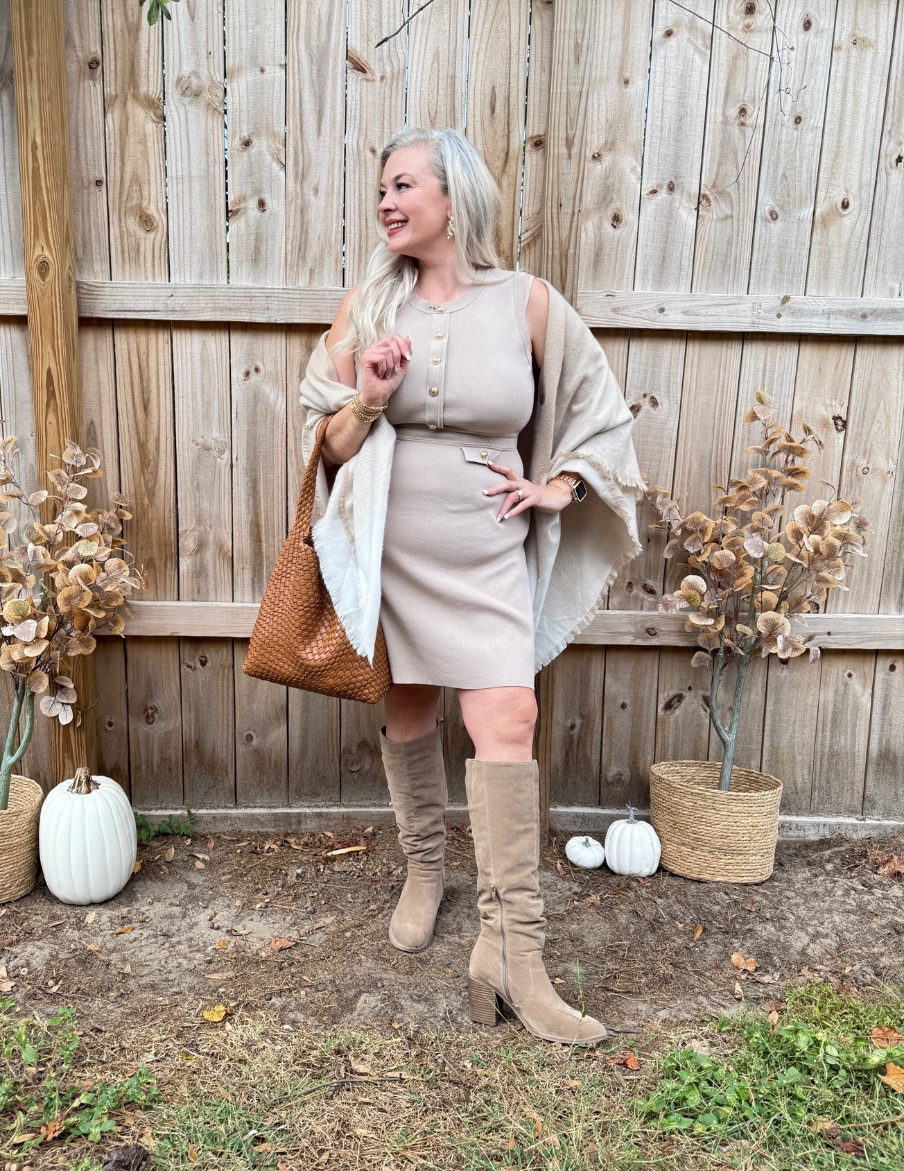 Fall outfit!  

Workwear, fall dress

#LTKOver40 #LTKMidsize