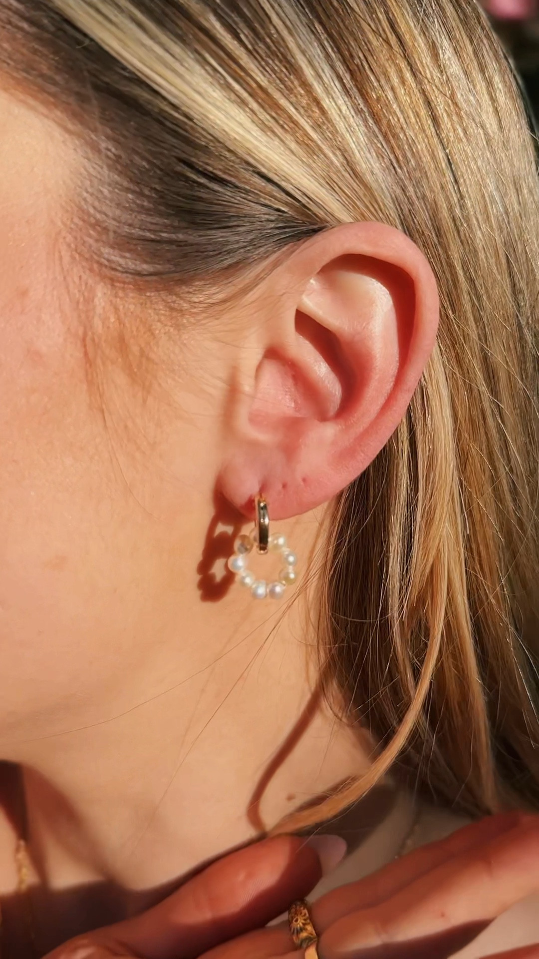 Pearl | Gold | Hoops | Earrings | Earring set | Gold jewelry | Gold earrings | Pearl jewelry | Pearl earrings 

#LTKVideo #LTKstyletip #LTKSeasonal