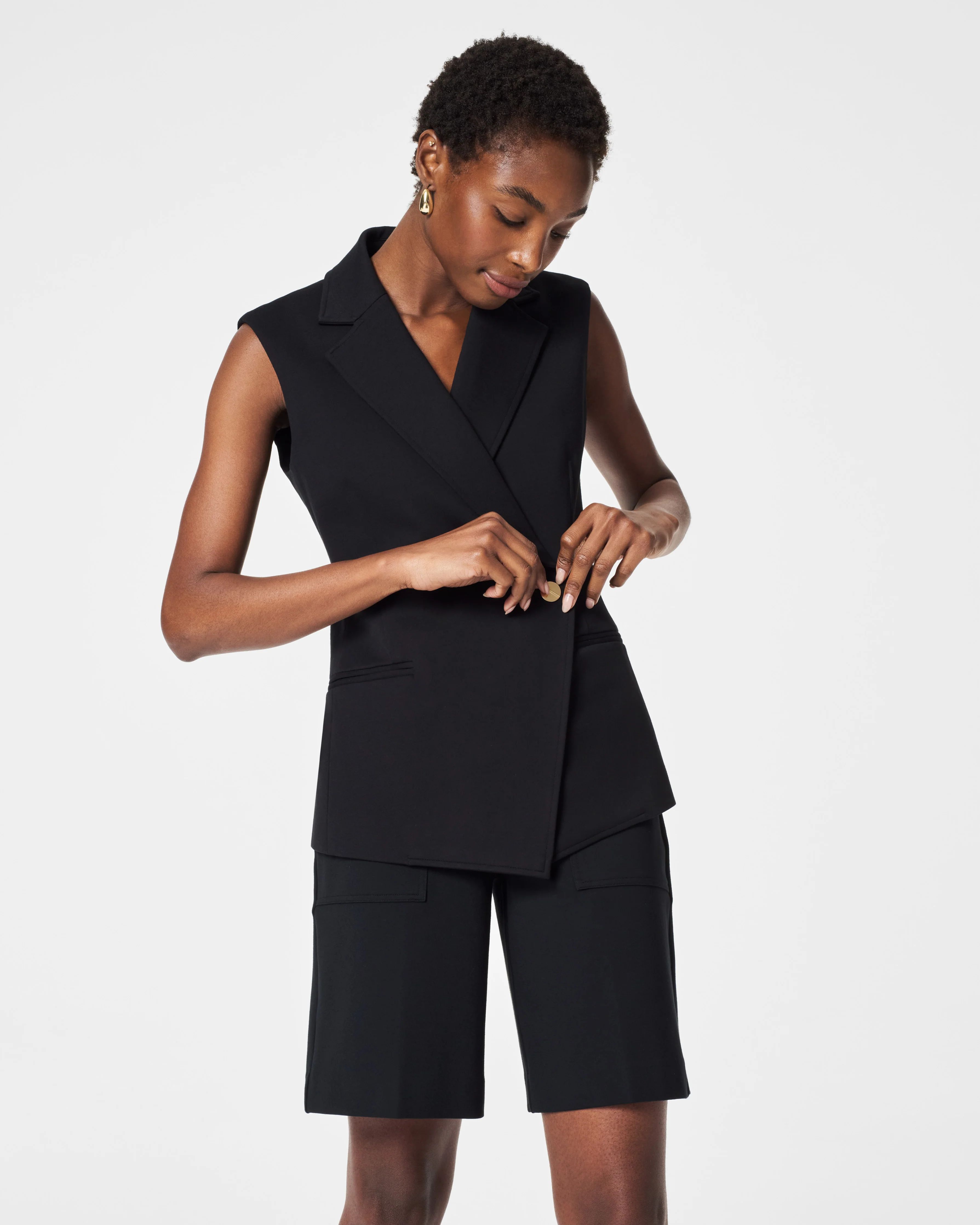 The Perfect Asymmetrical Vest Top | Spanx