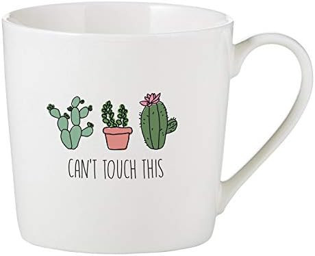 Santa Barbara Design Studio SIPS Drinkware Bone China Cafe Mug/Coffee Cup, 14-Ounce, Cant Touch T... | Amazon (US)