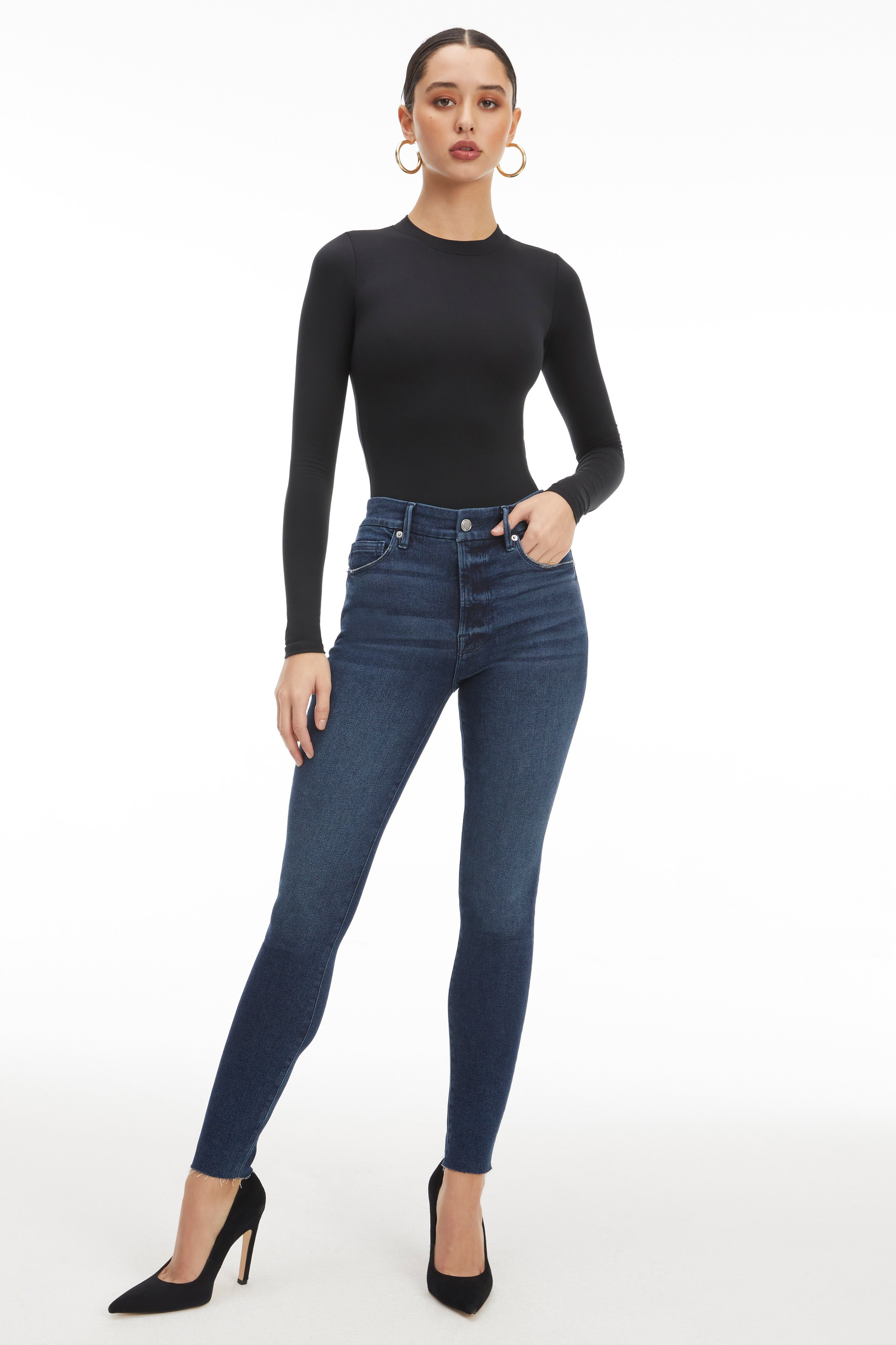 GOOD LEGS JEANS | BLUE660 | Good American