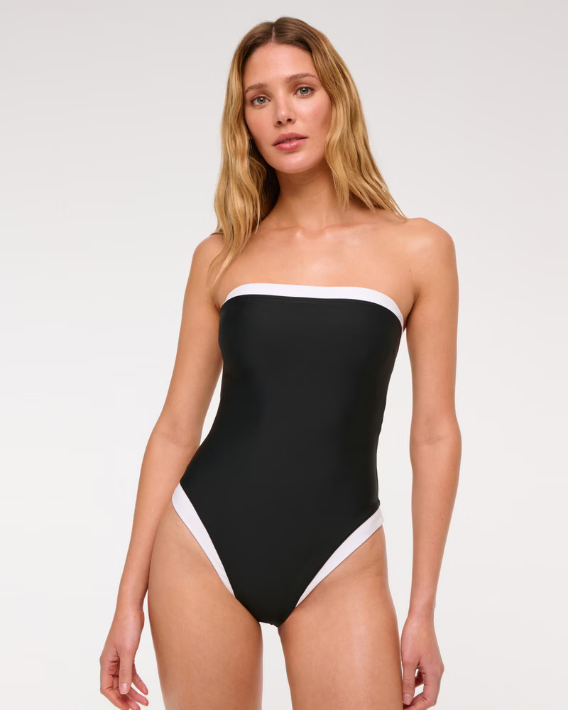 Women's A&F Marina One-Piece Swimsuit | Women's Swimwear | Abercrombie.com | Abercrombie & Fitch (US)