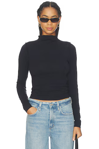 Free People x We The Free Kenzie Long Sleeve In Black from Revolve.com | Revolve Clothing (Global)