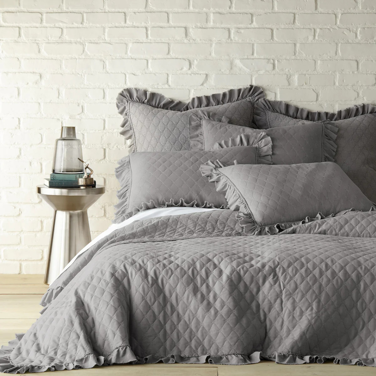 Stonewash Grey Quilt Set | Levtex Home