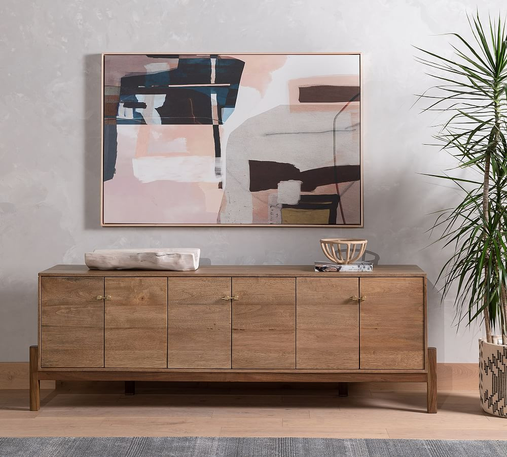 Hughes 84" Media Console | Pottery Barn (US)