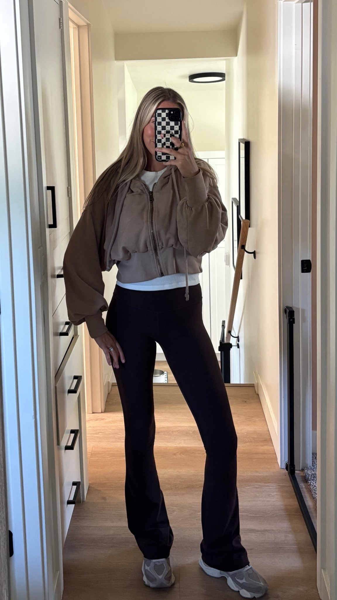 fall mom uniform on repeat! 
Tank top- small 
Hoodie - small 
Pants - XS 
shoes - TTS

#LTKFindsUnder50 #LTKSeasonal #LTKActive