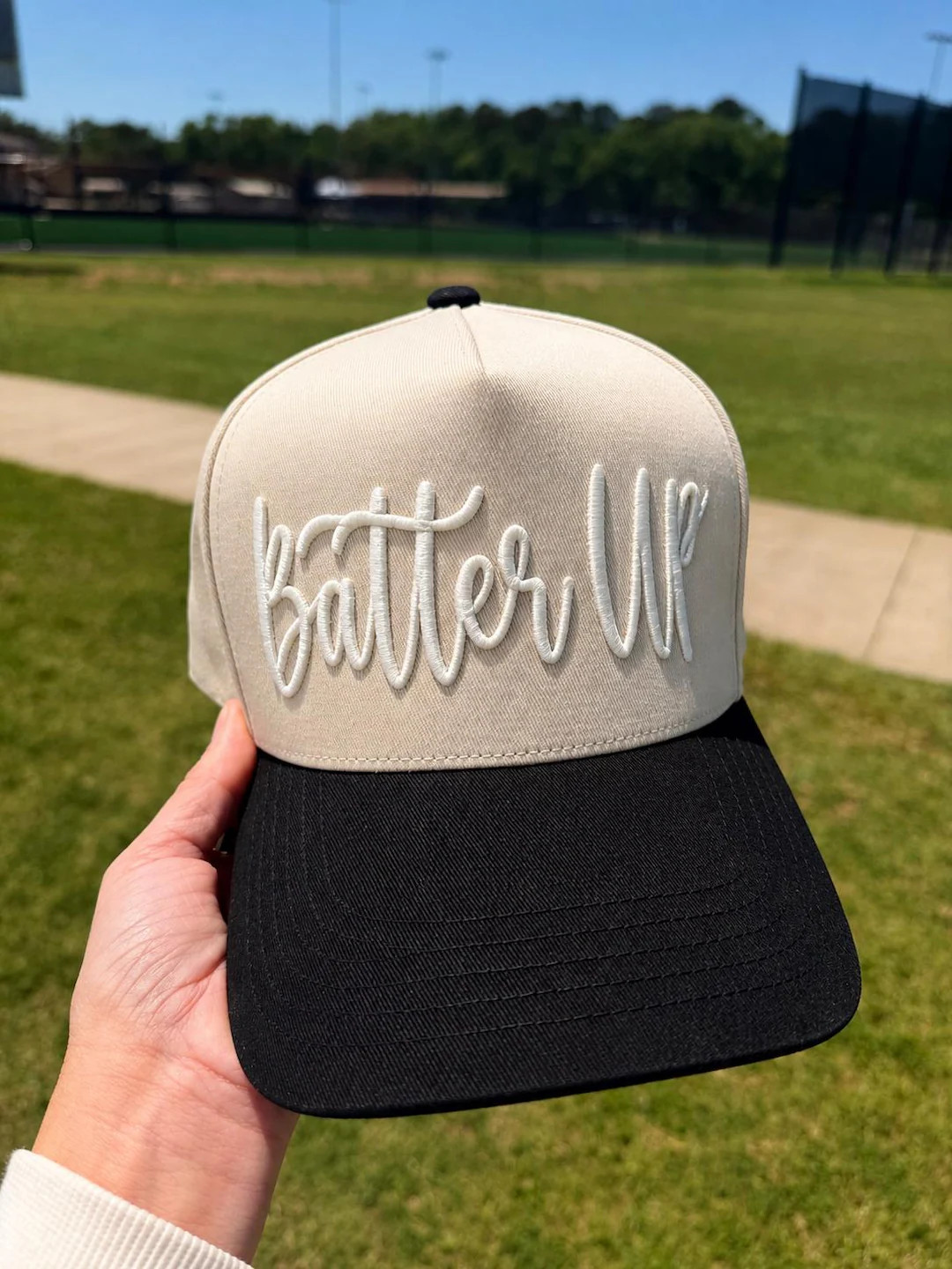 Custom Sports Embroidered Vintage Trucker Hat, Embroidered 3D Puff Cap, Game Day Hat, Trendy Base... | Etsy (Global)