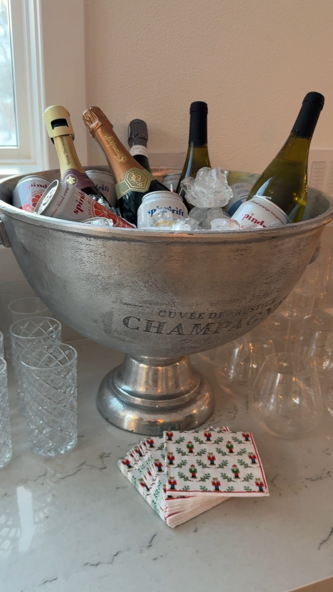 PARTY \ vintage champagne ice bucket, pretty glasses and a stoneware pitcher is a must for holiday entertaining✨

Home decor
Bar 
Amazon 


#LTKParties #LTKHome #LTKWatchNow