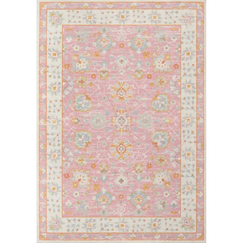 Studebaker Momeni Anatolia Pink Area Rug | Wayfair North America