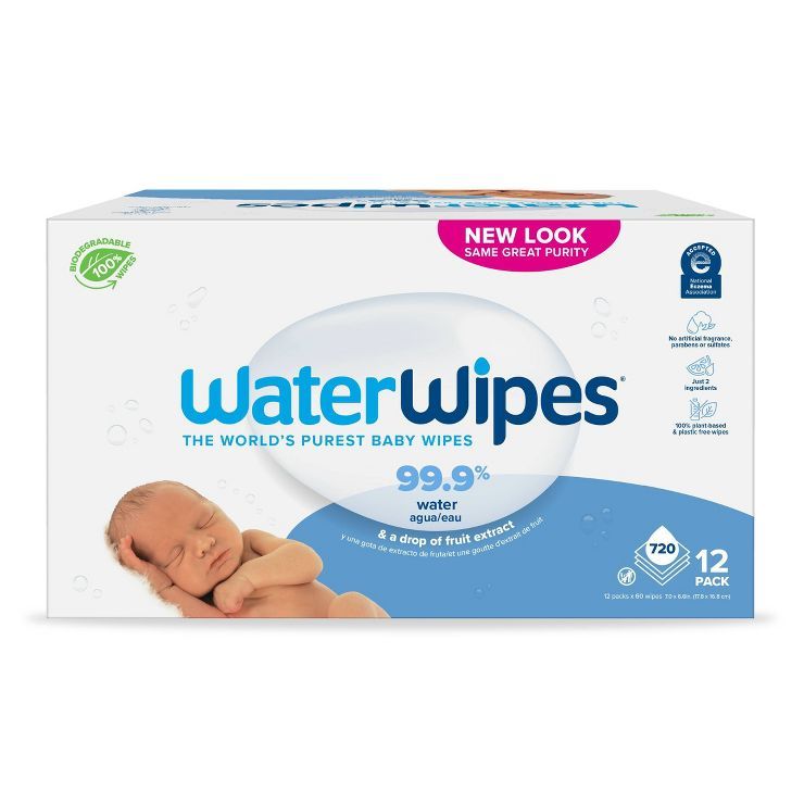 WaterWipes Biodegradable Original Baby Wipes (Select Count) | Target