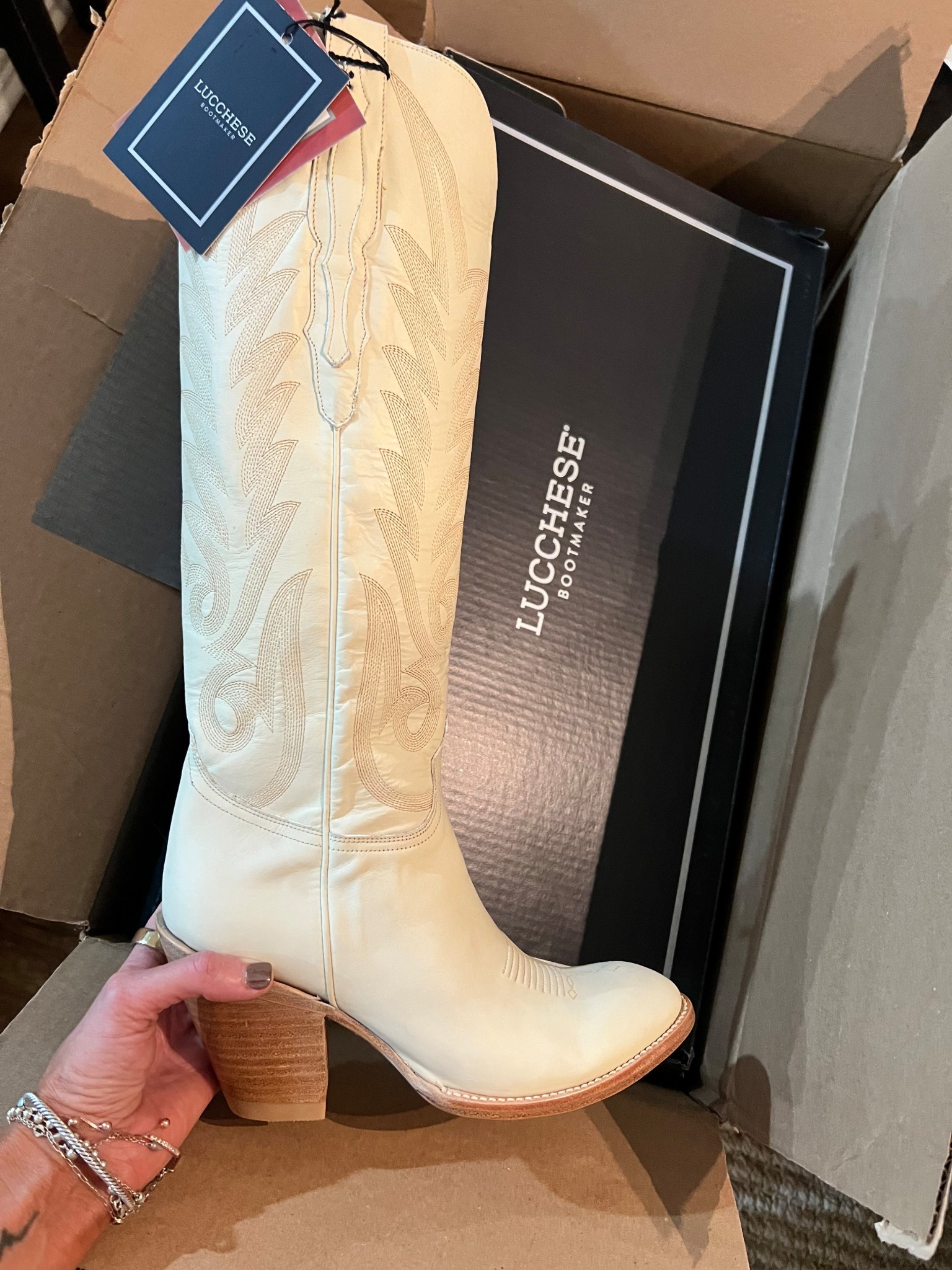 Lucchese Boots.  TJMaxx finds  

#LTKSaleAlert #LTKShoeCrush