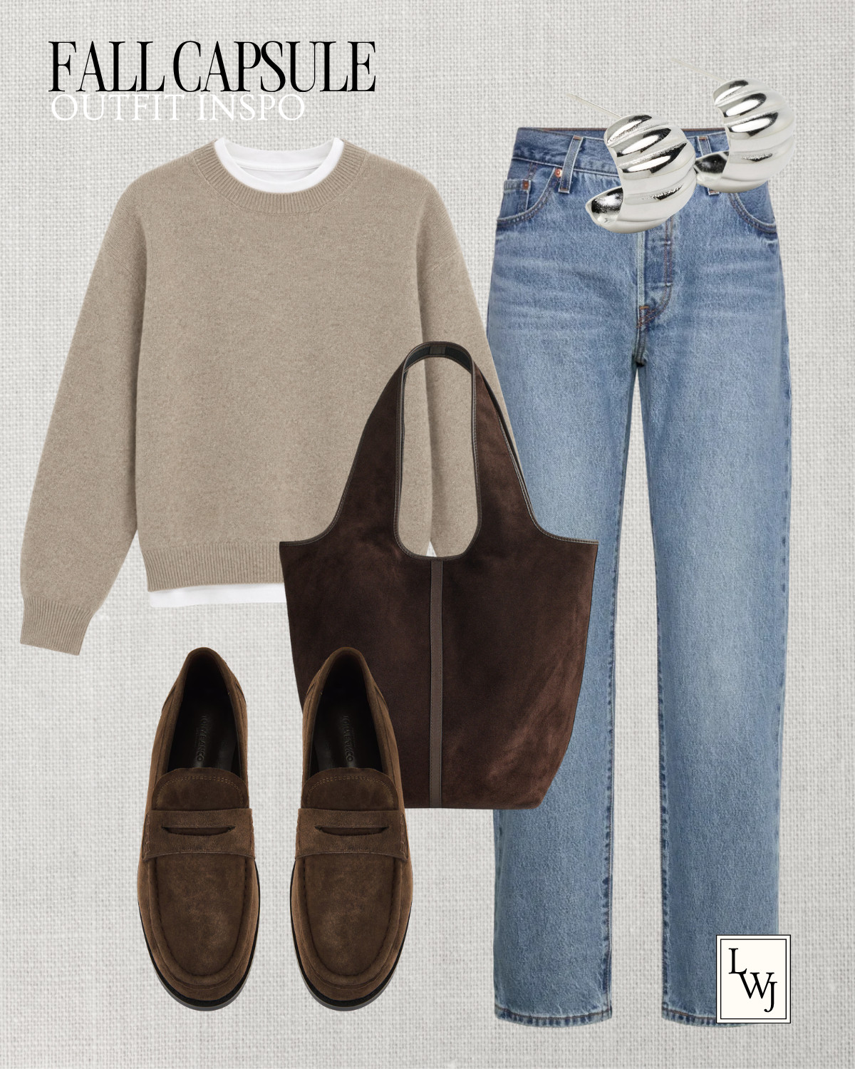 fall capsule wardrobe -- simple & polished outfit inspo fall style / fall outfits / aritzia / banana republic / jcrew / mango / varley / quince / wide leg jeans / straight leg jeans / ankle jeans / ballet flats / suede loafers / kitten heel booties / everyday leather boots / waterproof boots / matching sets / sherpa jacket / fleece jacket / adidas spezial sneakers / clog mules / bucket tote / suede tote / tory burch romy

#LTKootd #LTKSeasonal