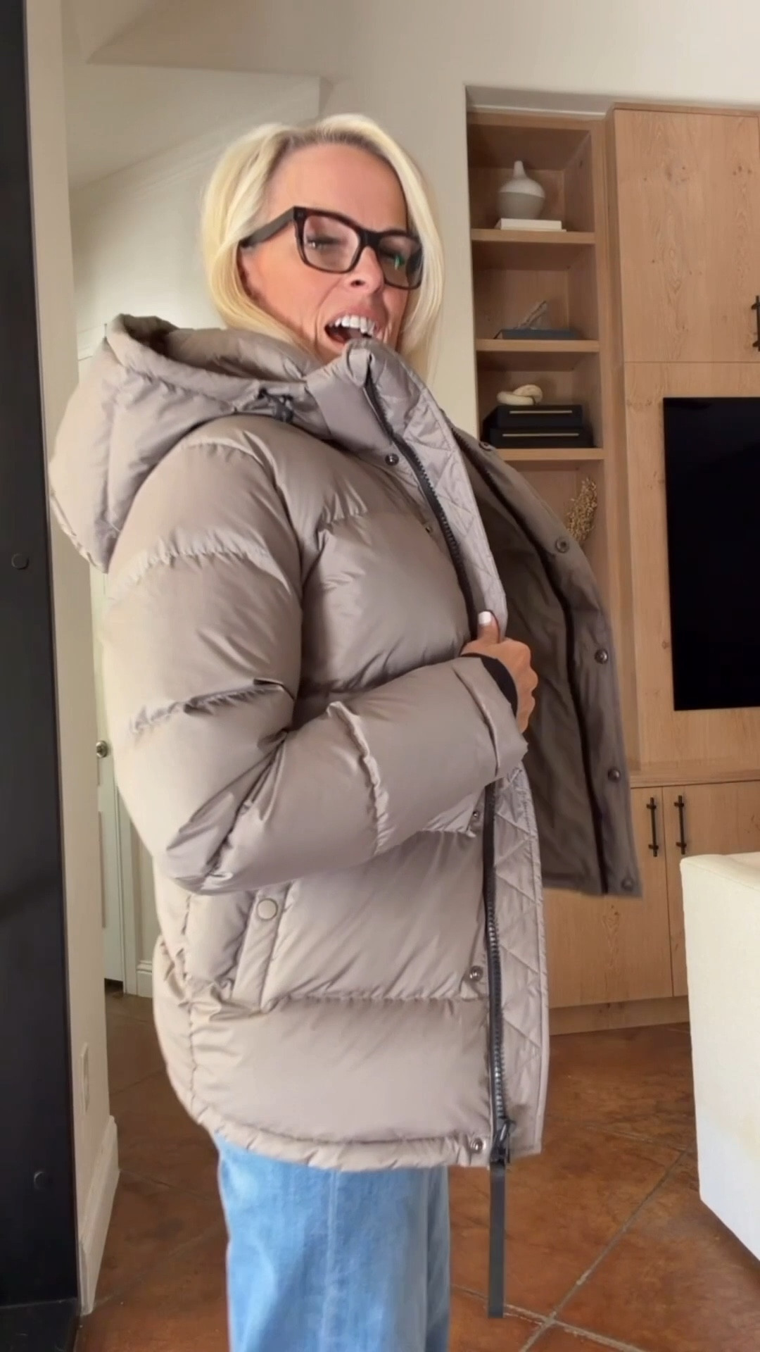 CANNOT say enough good things about this puffer jacket!

I took this with me on a cold-weather trip last year and the friends that I was traveling with… A few of them purchased it while we were there together because they loved it so much. It did the job very well of keeping me warm. It’s so cute, the hood is removable and it has thumb holes to keep your wrist and arm warm.

Quince 

#LTKTravel #LTKSeasonal #LTKFamily