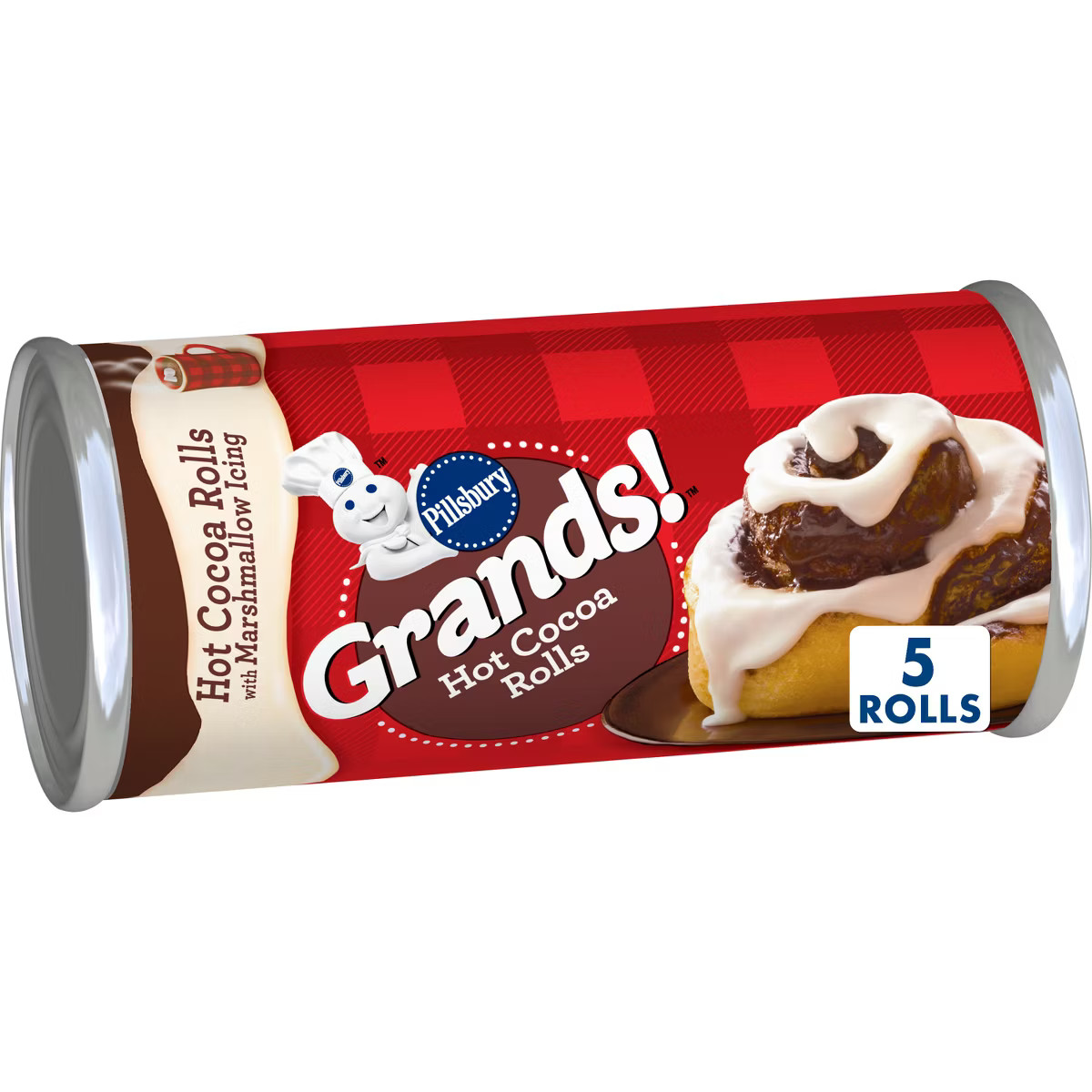 Pillsbury Grands Hot Cocoa Marshmallow Rolls - 17.5oz/5ct | Target